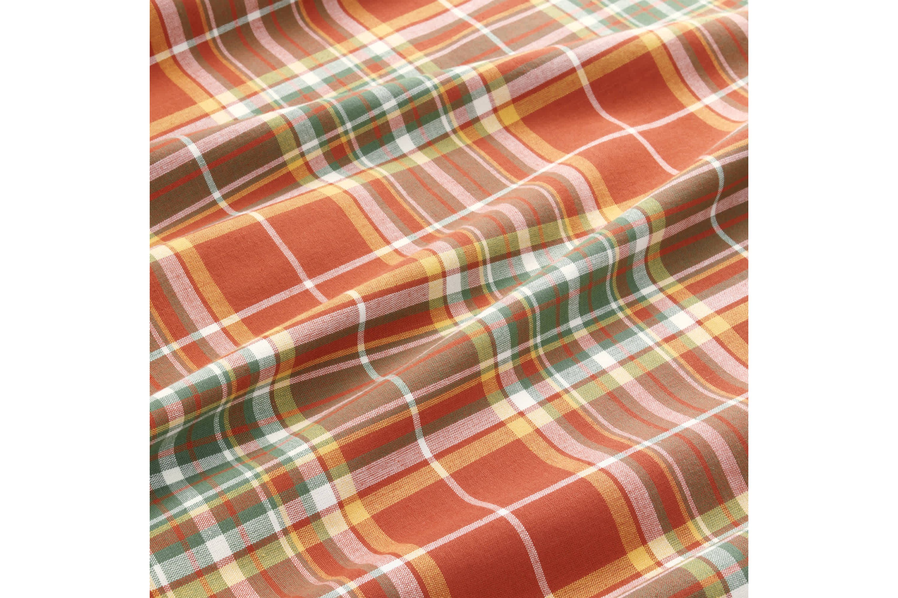 Hawley Plaid Harvest Cotton Rectangular Tablecloth