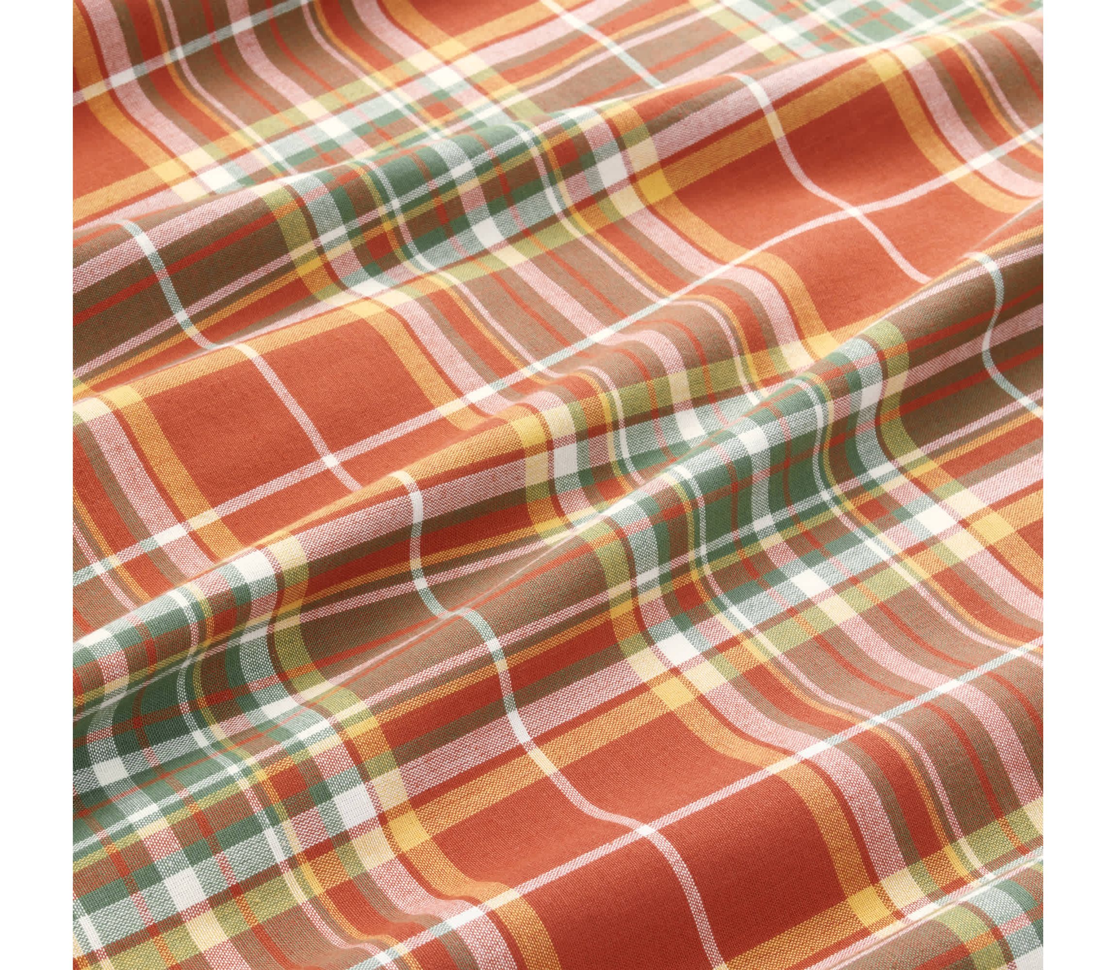 Hawley Plaid Harvest Cotton Table Runner -13x90