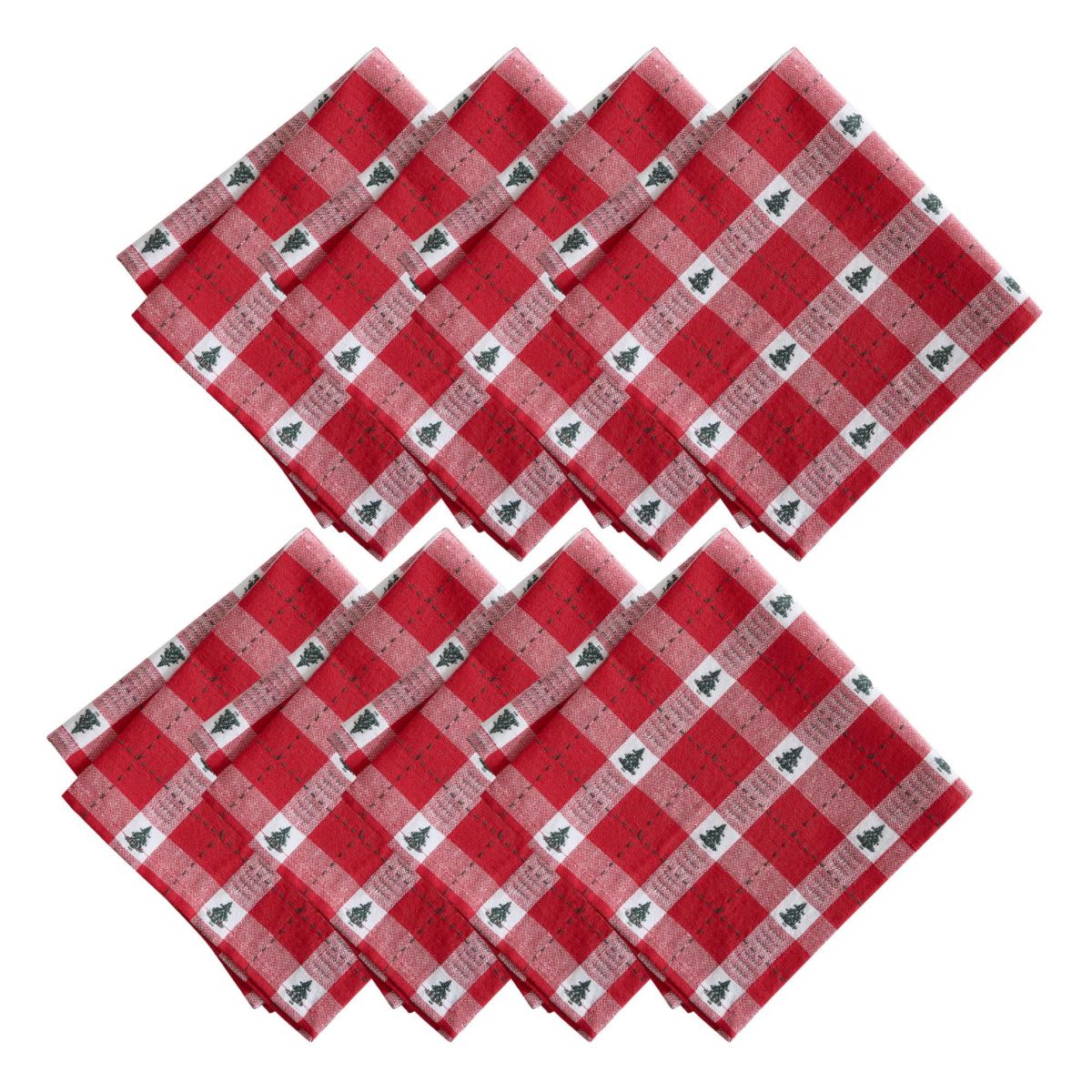 Sherwood Tree Dobby Cotton Napkins, Set of 8