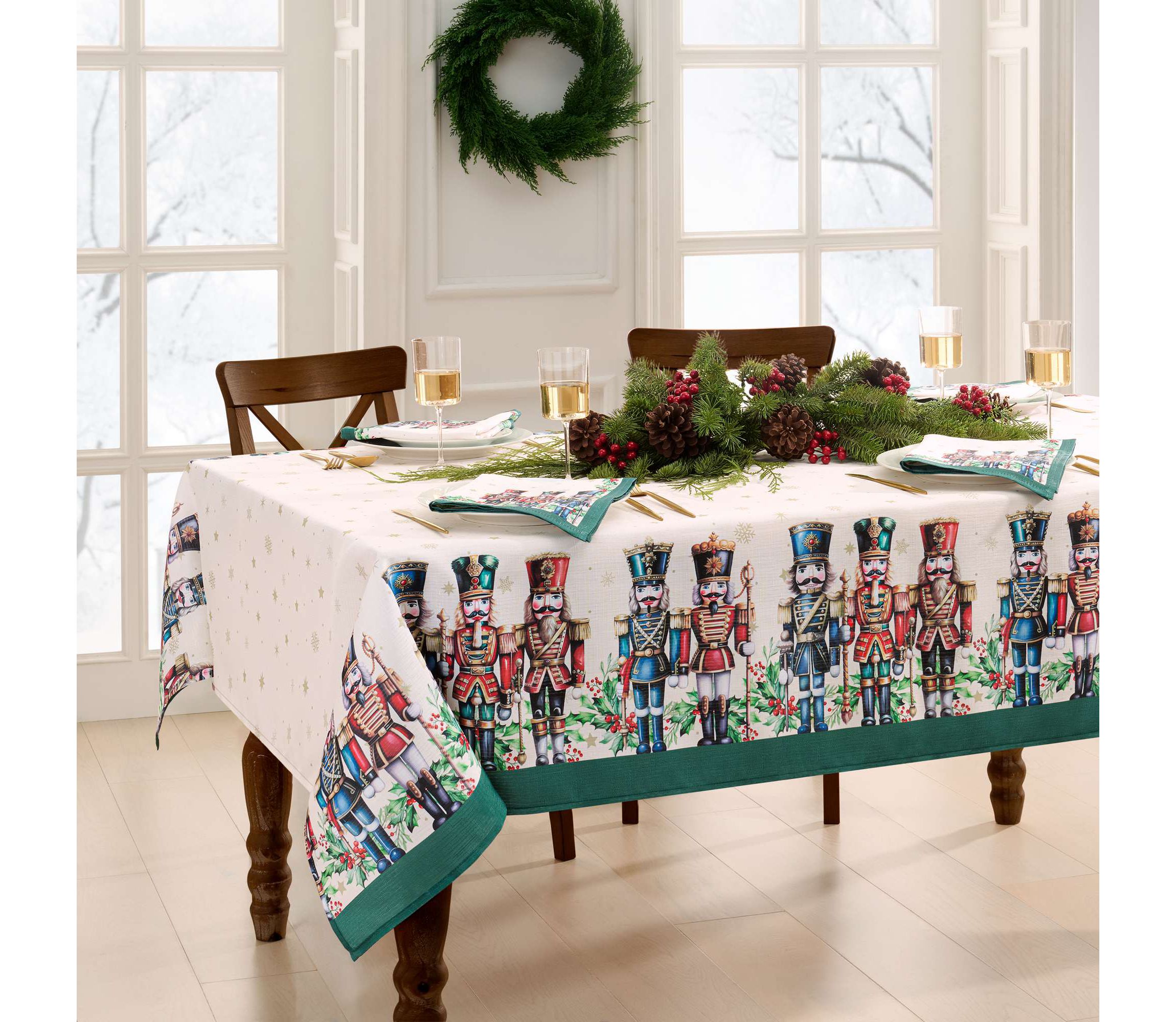 Royal Nutcracker Rectangle Tablecloth
