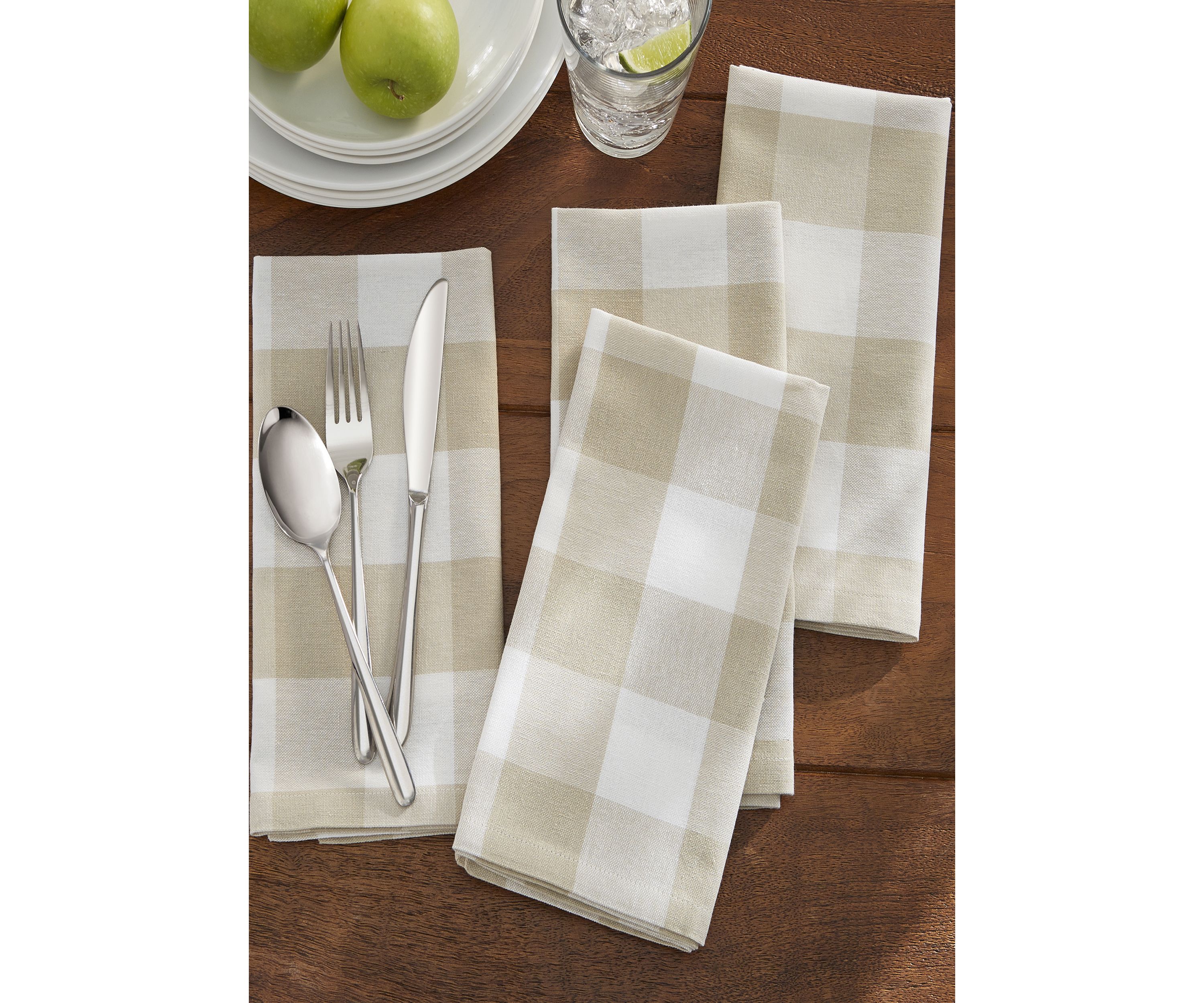 Farmhouse Living Buffalo Check Napkins, Set of 4