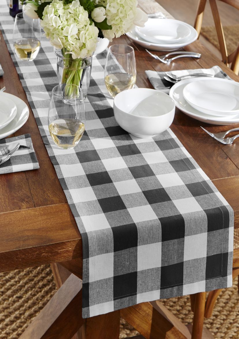 Farmhouse Living Buffalo Check Table Runner