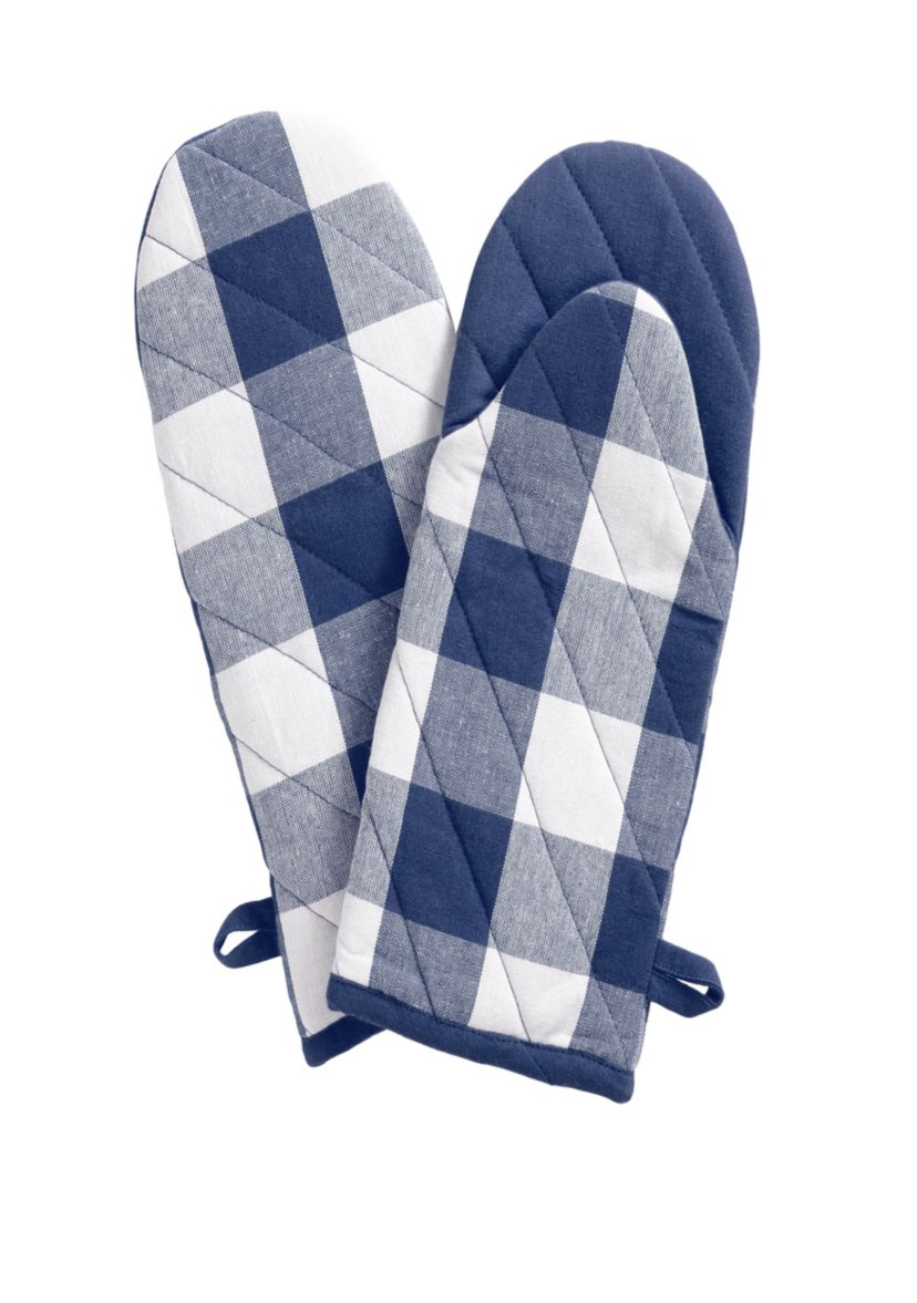 Farmhouse Living Buffalo Check Oven Mitt Pair