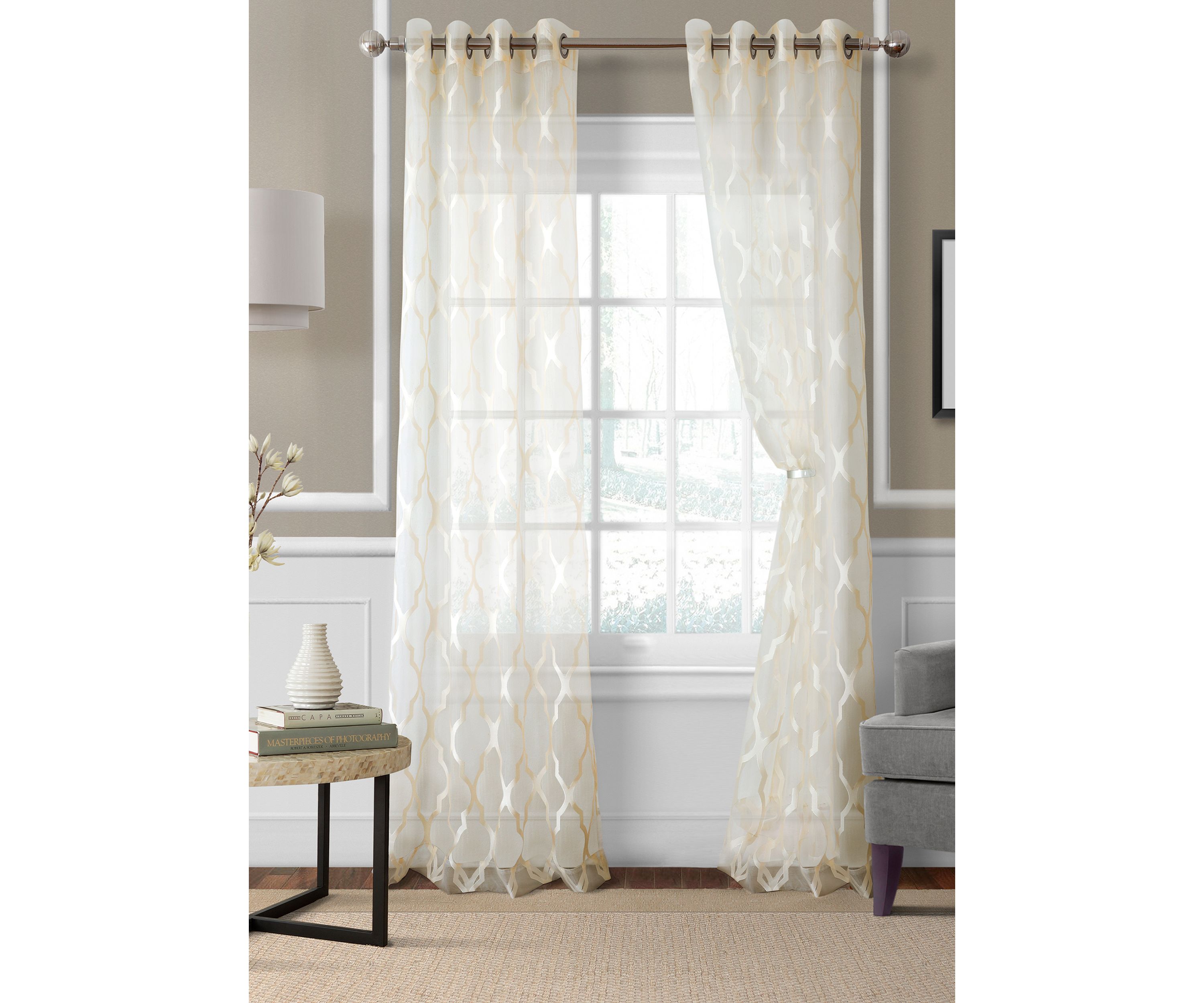 Sonata Sheer 52-in. x 95-in. Window Panel
