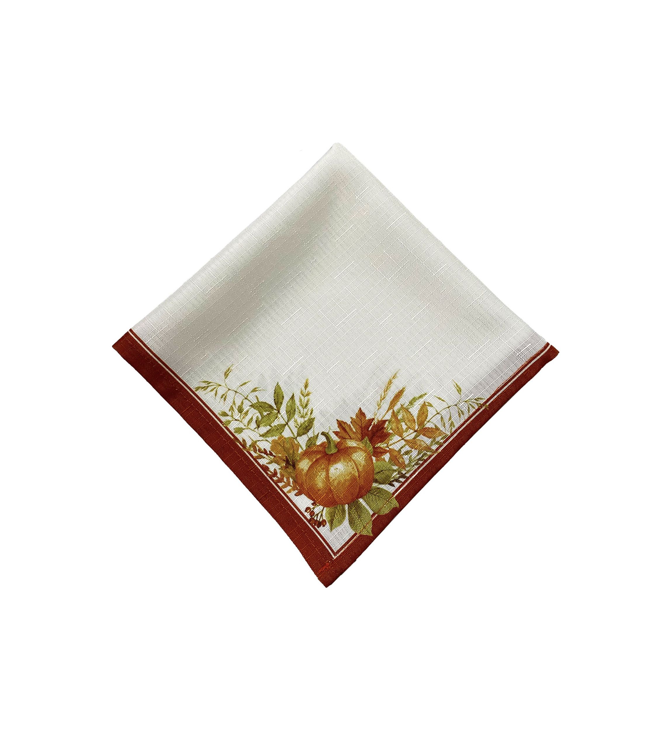 Autumn Pumpkin Grove Fall Napkin, Set of 4