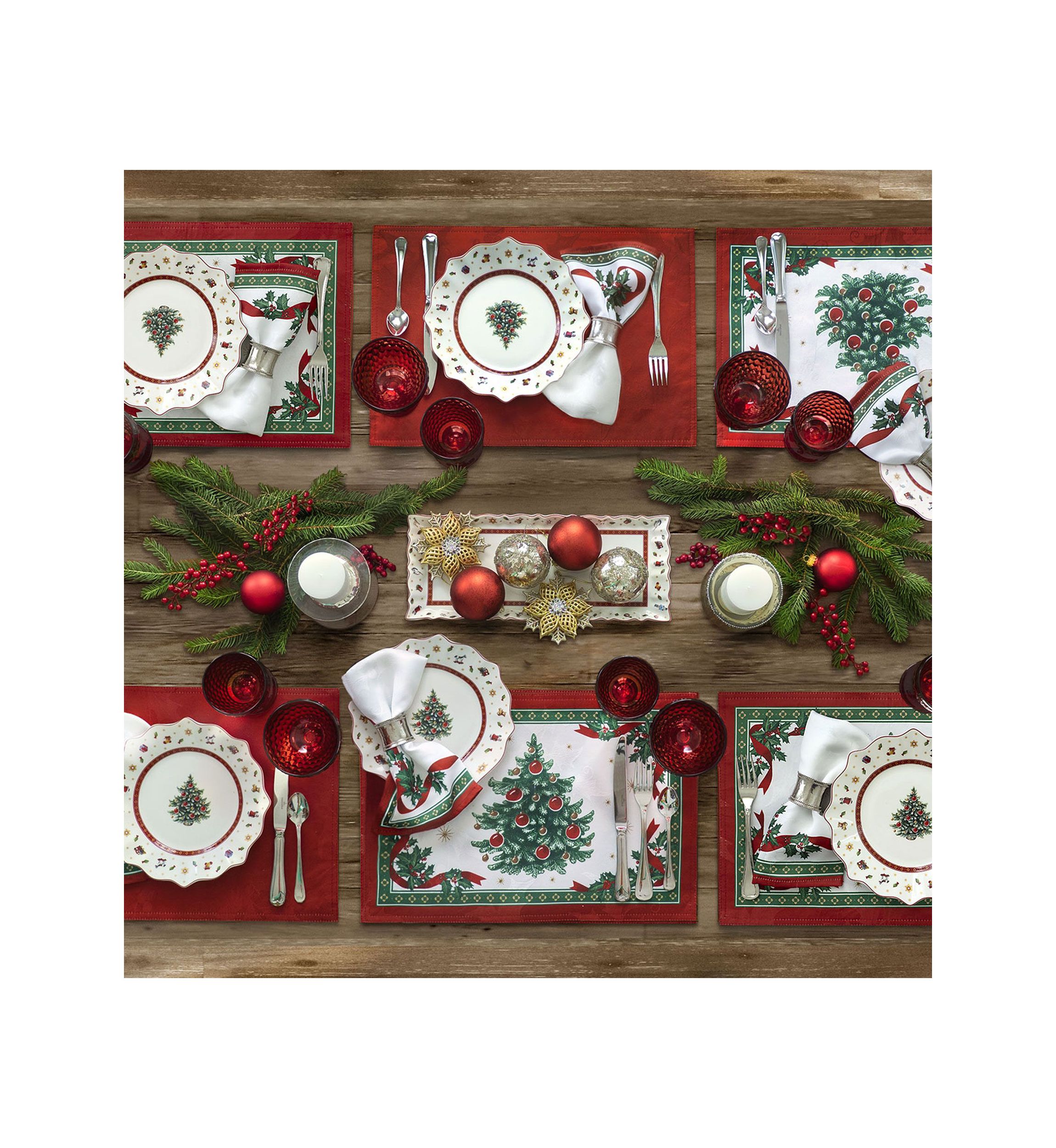 Villeroy & Boch Toys Delight Engineered Napkin Set of 4
