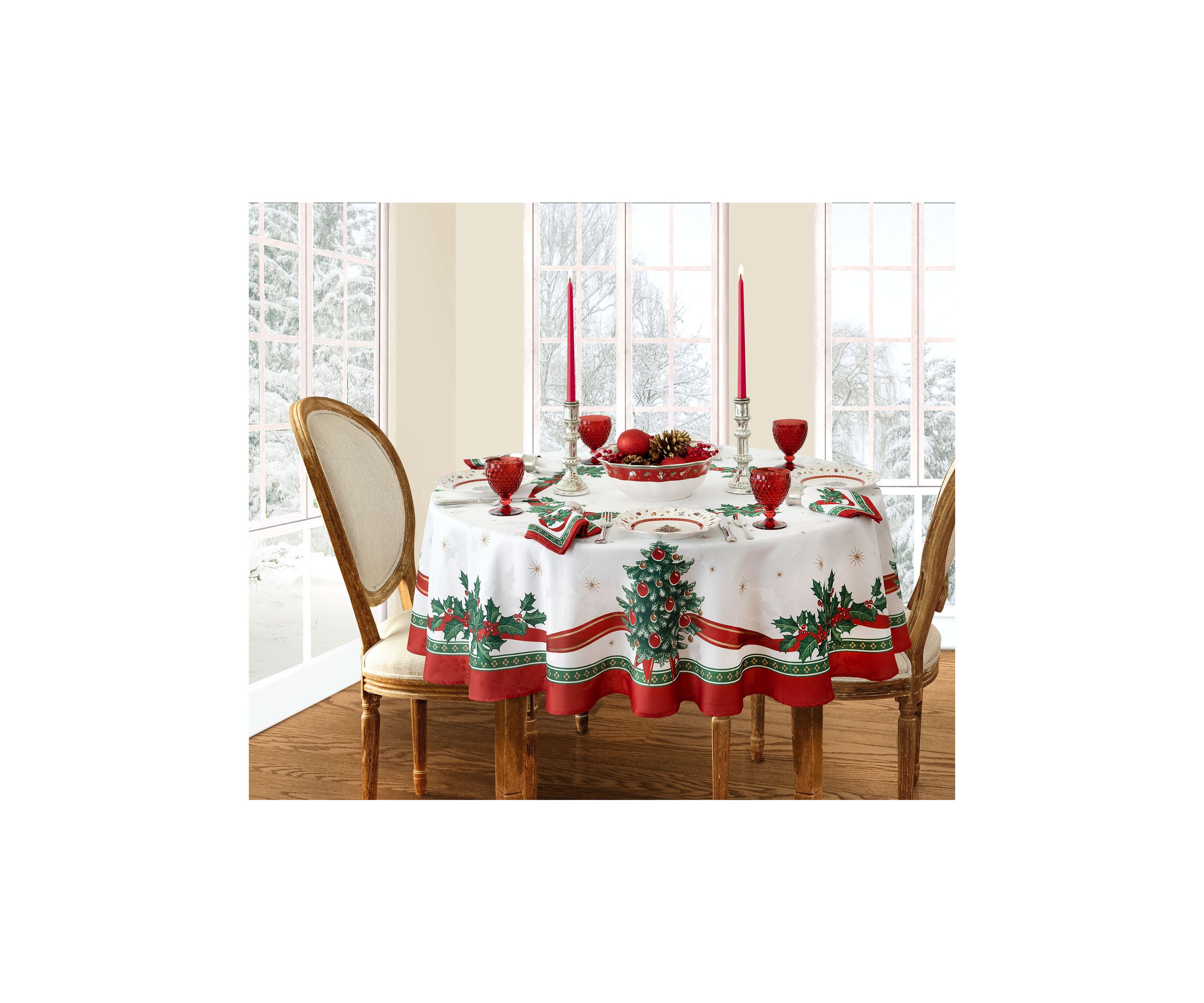 Villeroy & Boch Toys Delight Engineered Fabric Oval/Round Tablecloth
