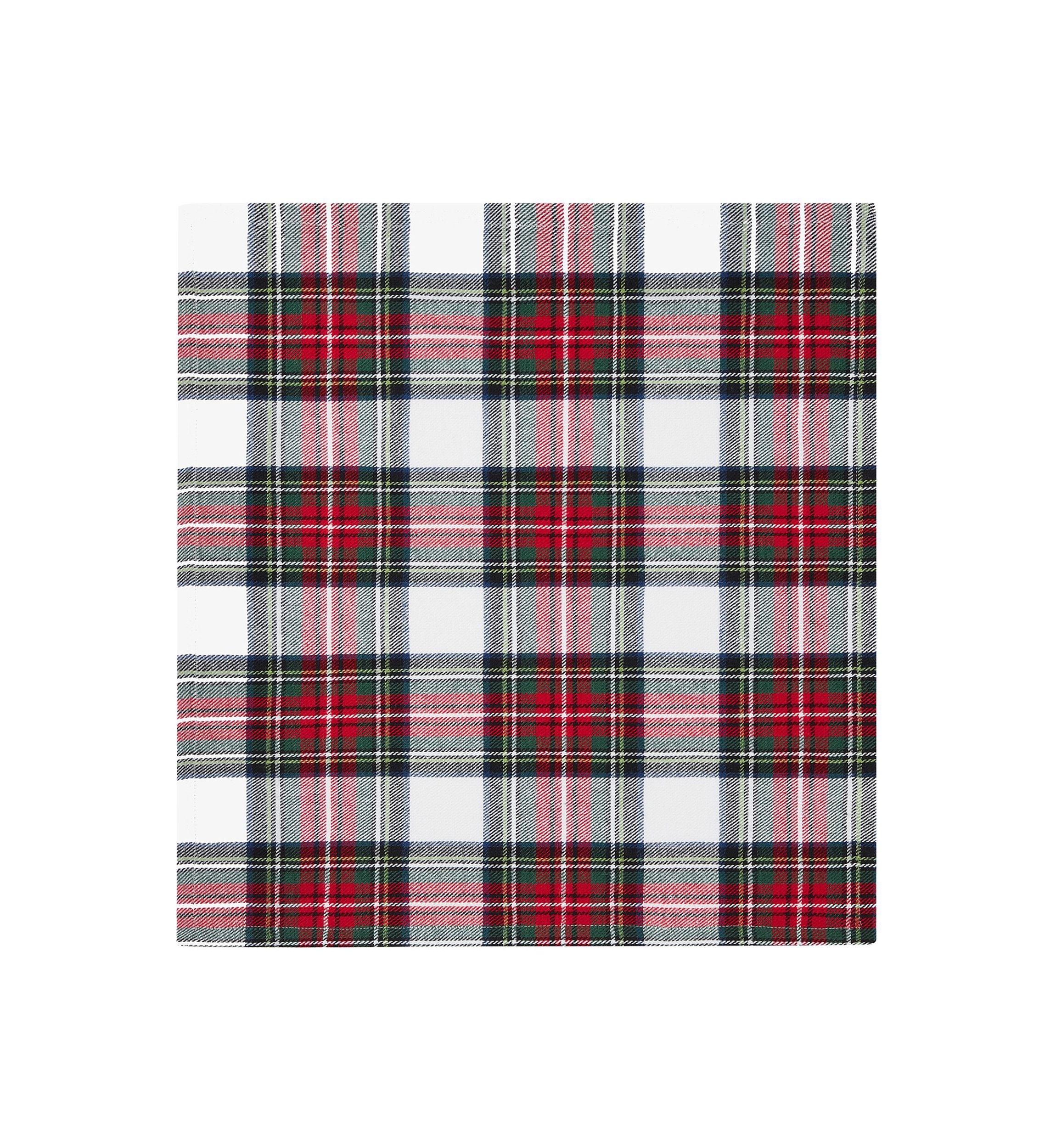 Christmas Classic Holiday Plaid Cotton Napkin Set of 8