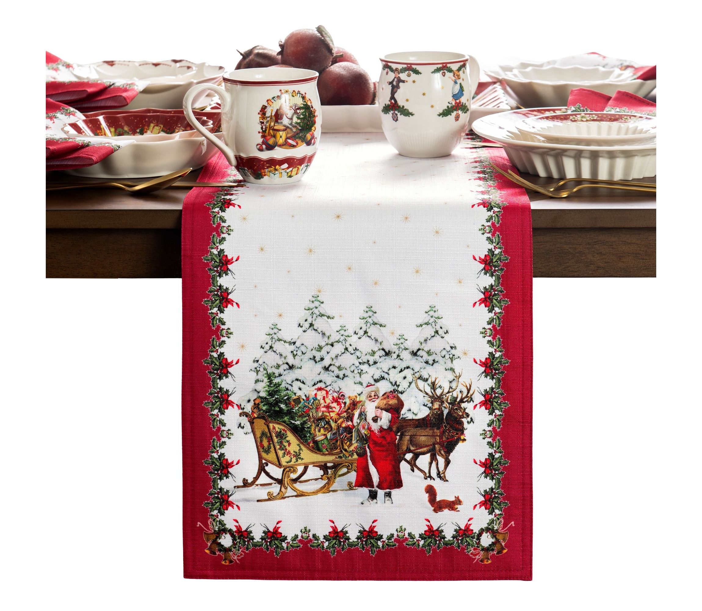 Toys Fantasy Engineered Table Runner, 13x70