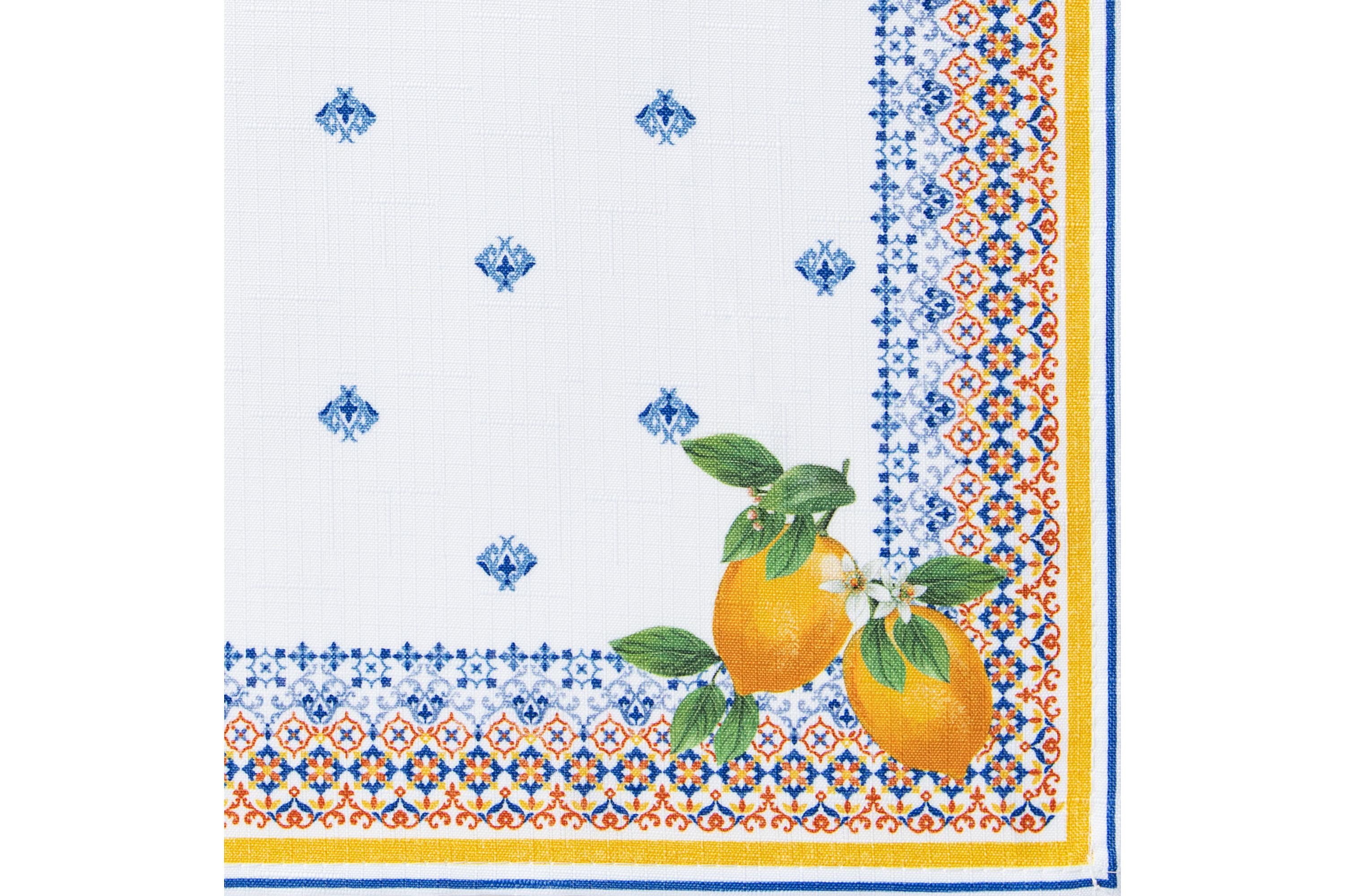 Capri Lemon Placemat, Set of 4 - 13x19