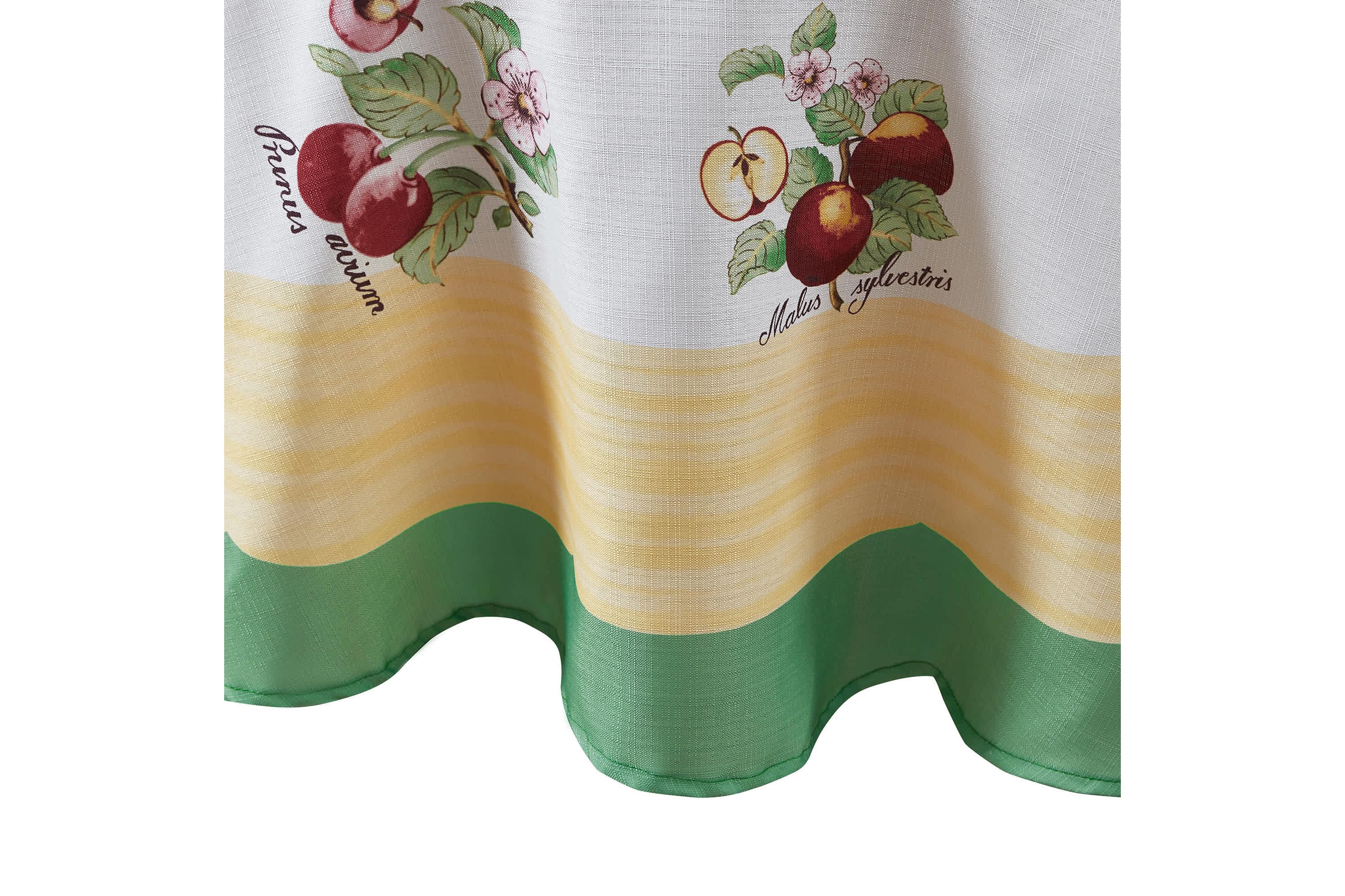 Villeroy & Boch French Garden Fleurence Stain and Water Resistant Round Tablecloth