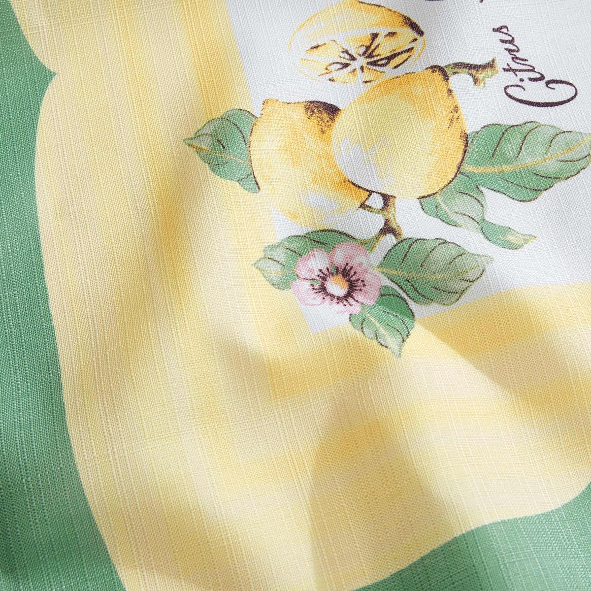 Villeroy & Boch French Garden Fleurence Stain and Water Resistant Round Tablecloth