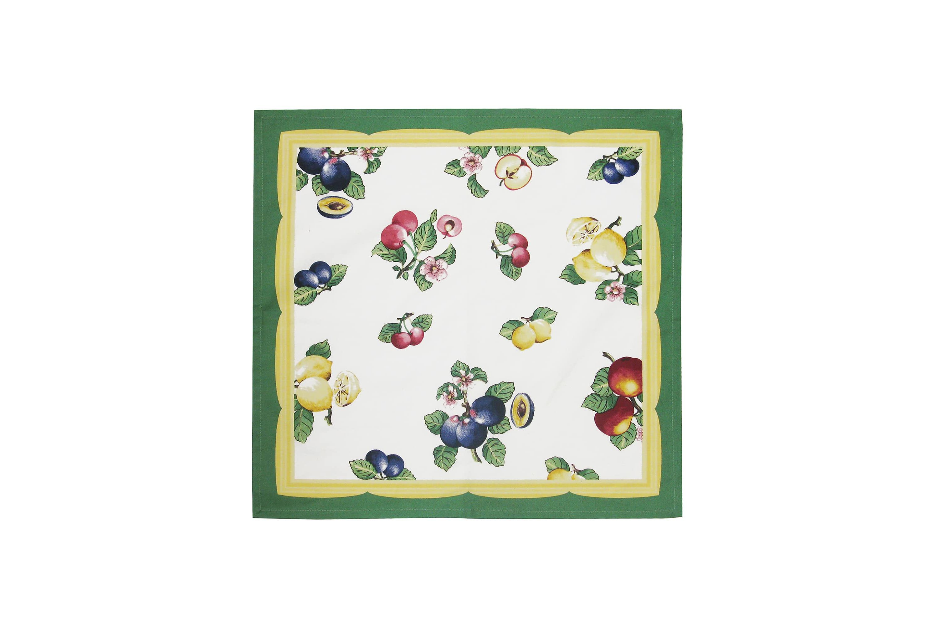 Villeroy & Boch French Garden Stain and Water Resistant Napkins, Set of 4 - 21x21