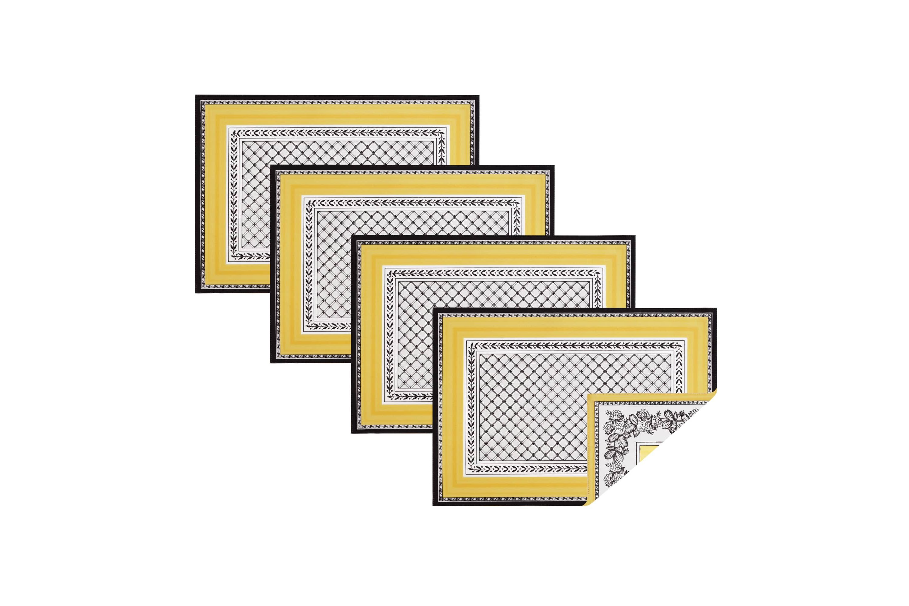 Villeroy & Boch Audun Stain and Water Resistant Placemats, Set of 4 - 14x20