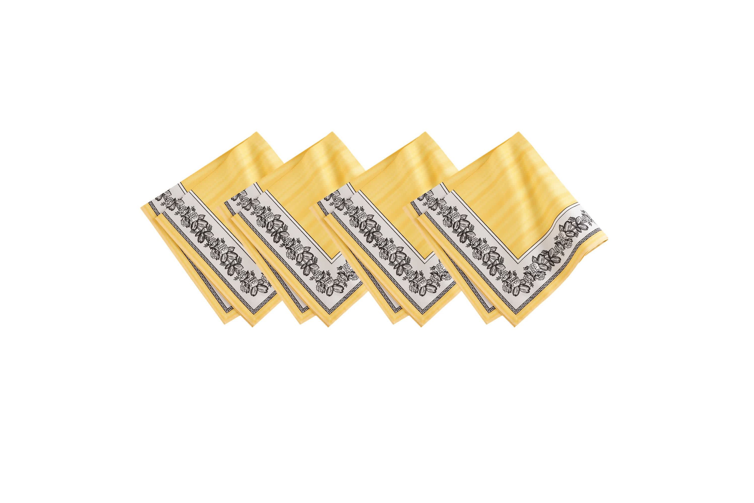 Villeroy & Boch Audun Stain and Water Resistant Napkins, Set of 4 - 21x21