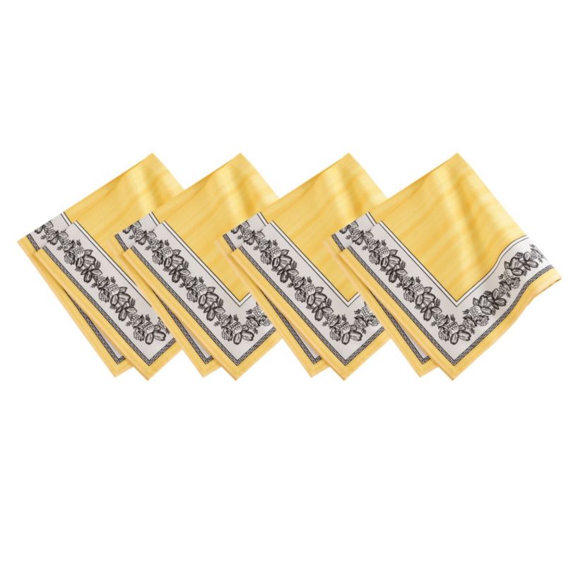 Villeroy & Boch Audun Stain and Water Resistant Napkins, Set of 4 - 21x21