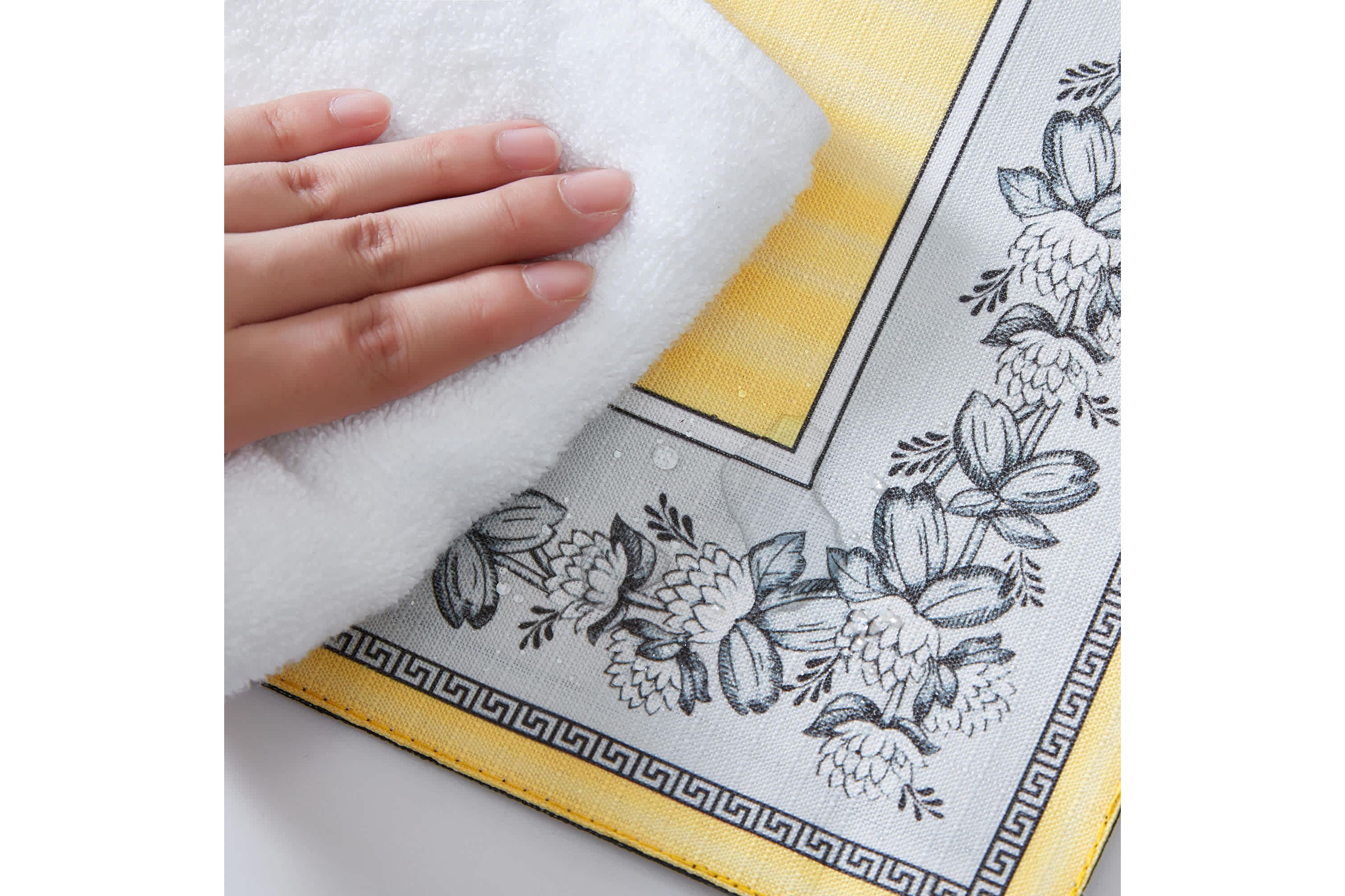 Villeroy & Boch Audun Stain and Water Resistant Napkins, Set of 4 - 21x21