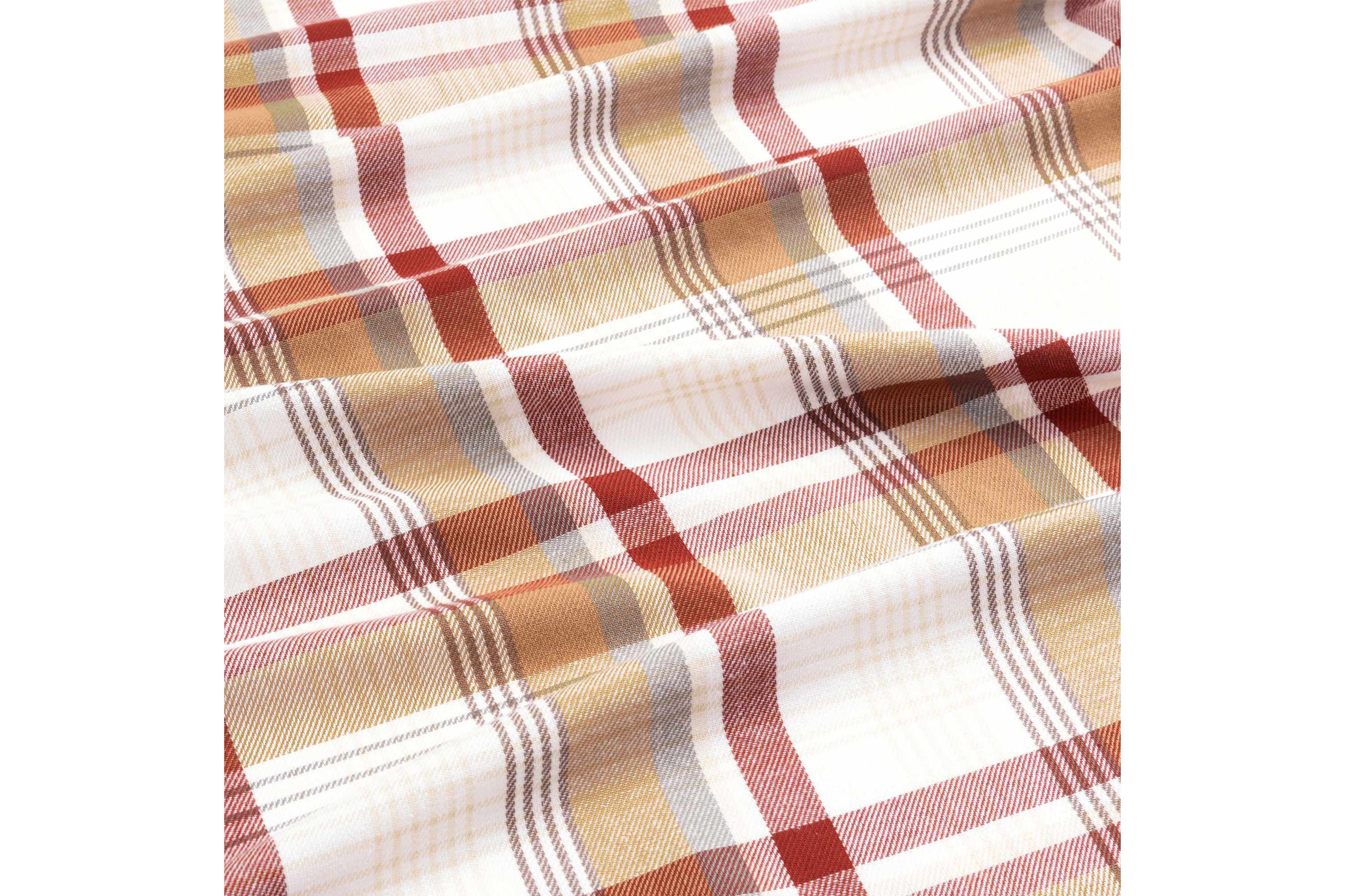 Seneca Plaid Harvest Cotton Napkins, Set of 8