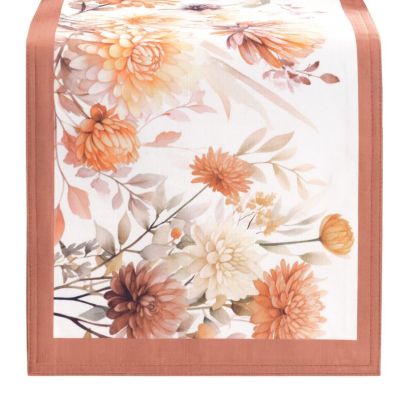 Autumn Blooms Table Runner - 13x70