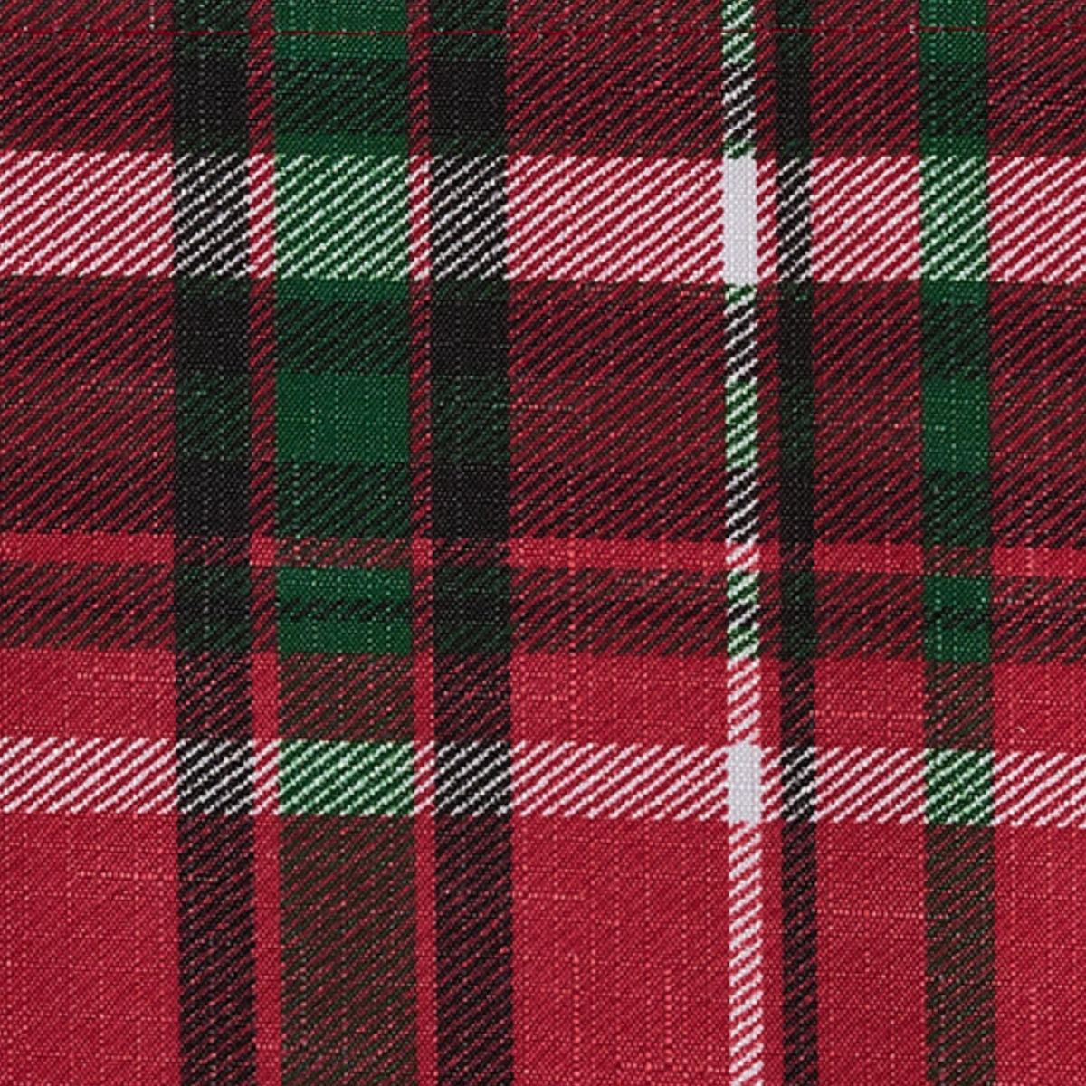 Pocono Plaid Holiday Fabric Placemats, Set of 4 - 13x19