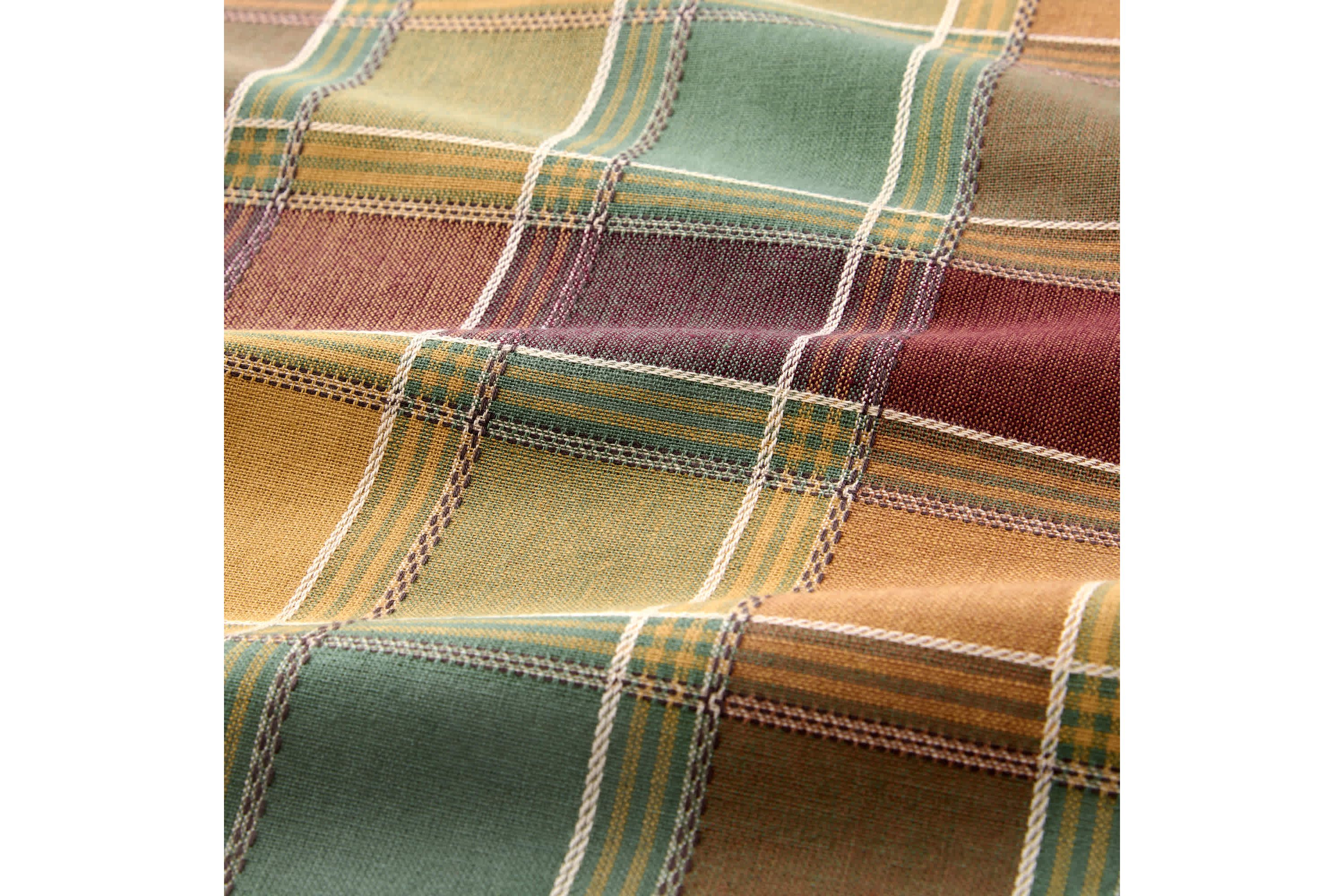 Autumn Acres Plaid Napkins, Set of 8