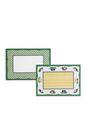 French Garden Placemats Set Of 4