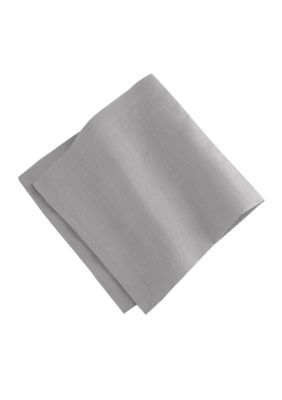 Villeroy & Boch La Classica Luxury Linen Fabric Napkins - Set of 4, Grey