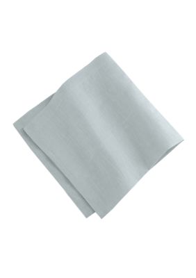 Villeroy & Boch La Classica Luxury Linen Fabric Napkins - Set of 4, Light Blue