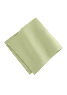 Villeroy & Boch La Classica Luxury Linen Fabric Napkins - Set of 4, Lime