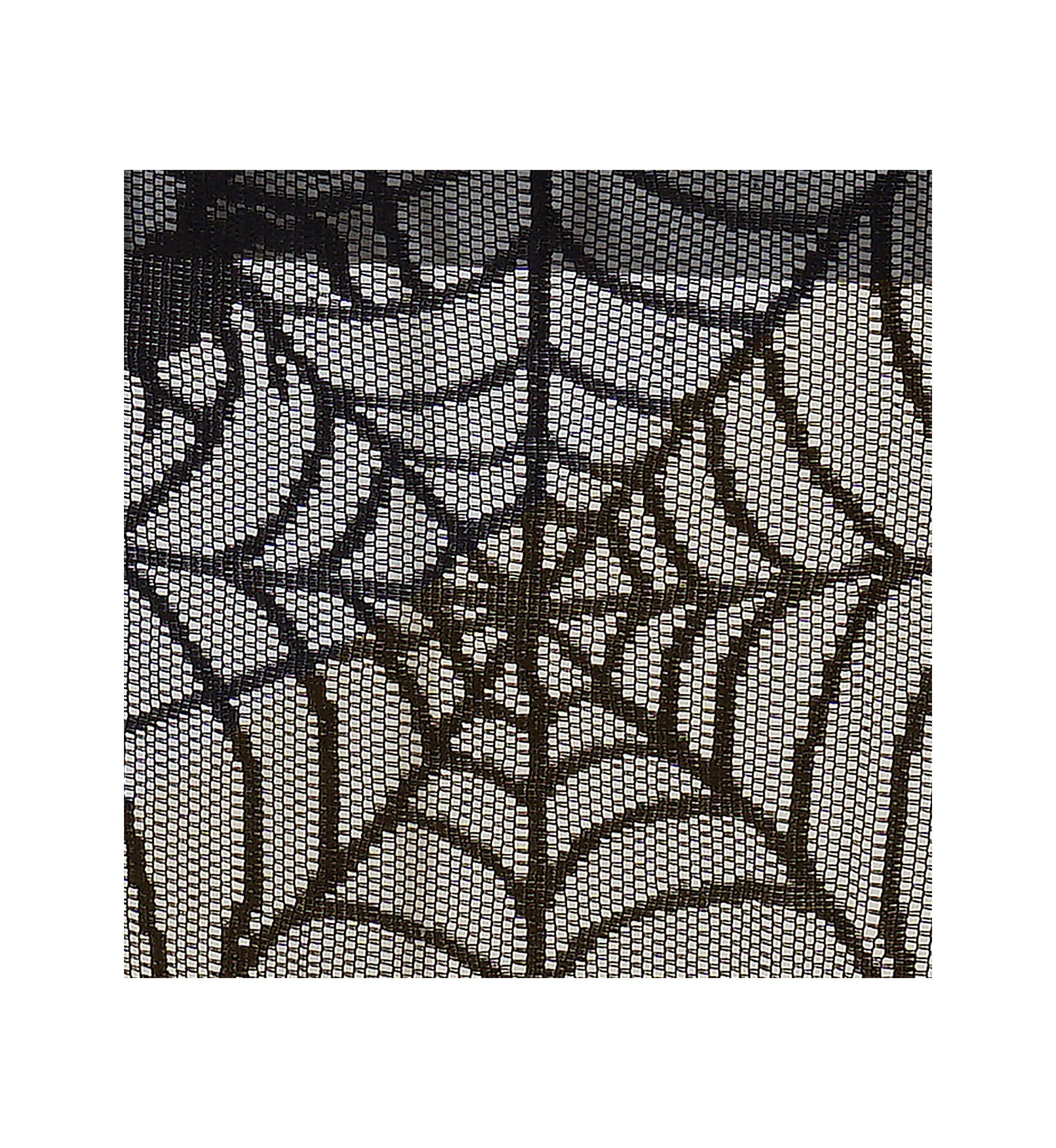 Crawling Halloween Spider Lace Table Runner and Mantle Scarf - 13" x 70"