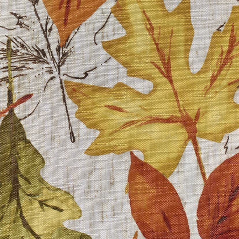 Autumn Leaves Fall Printed Tablecloth - Round