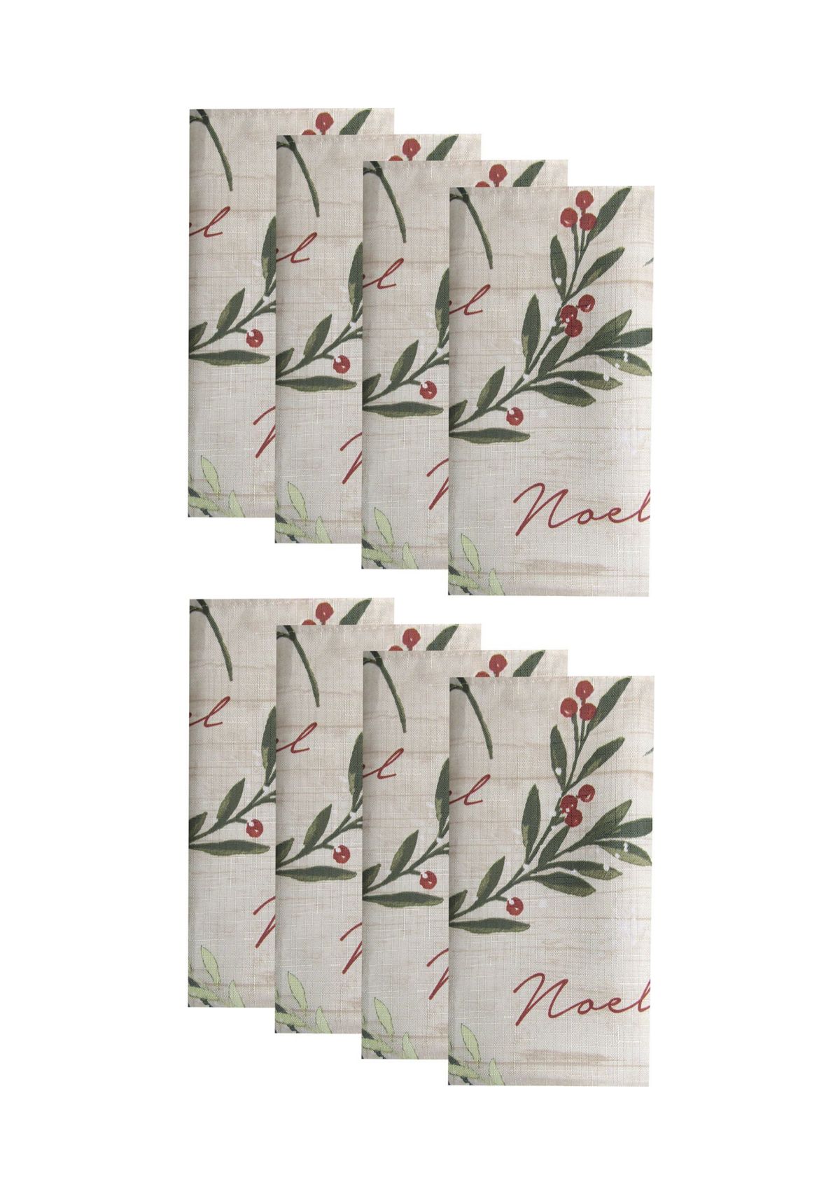 Holiday Tree Trimmings Napkins, Set of 4