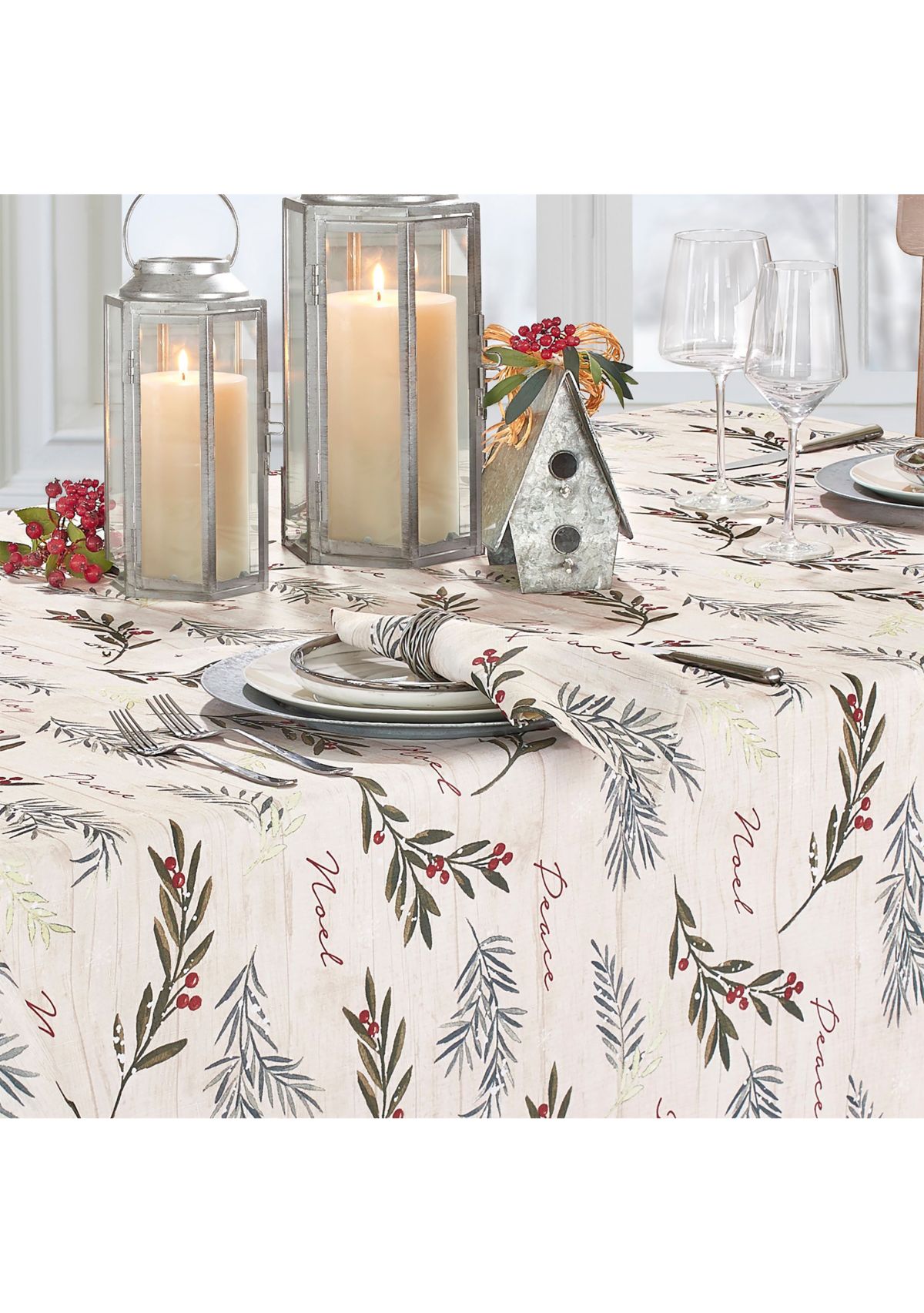 Holiday Tree Trimmings Napkins, Set of 4