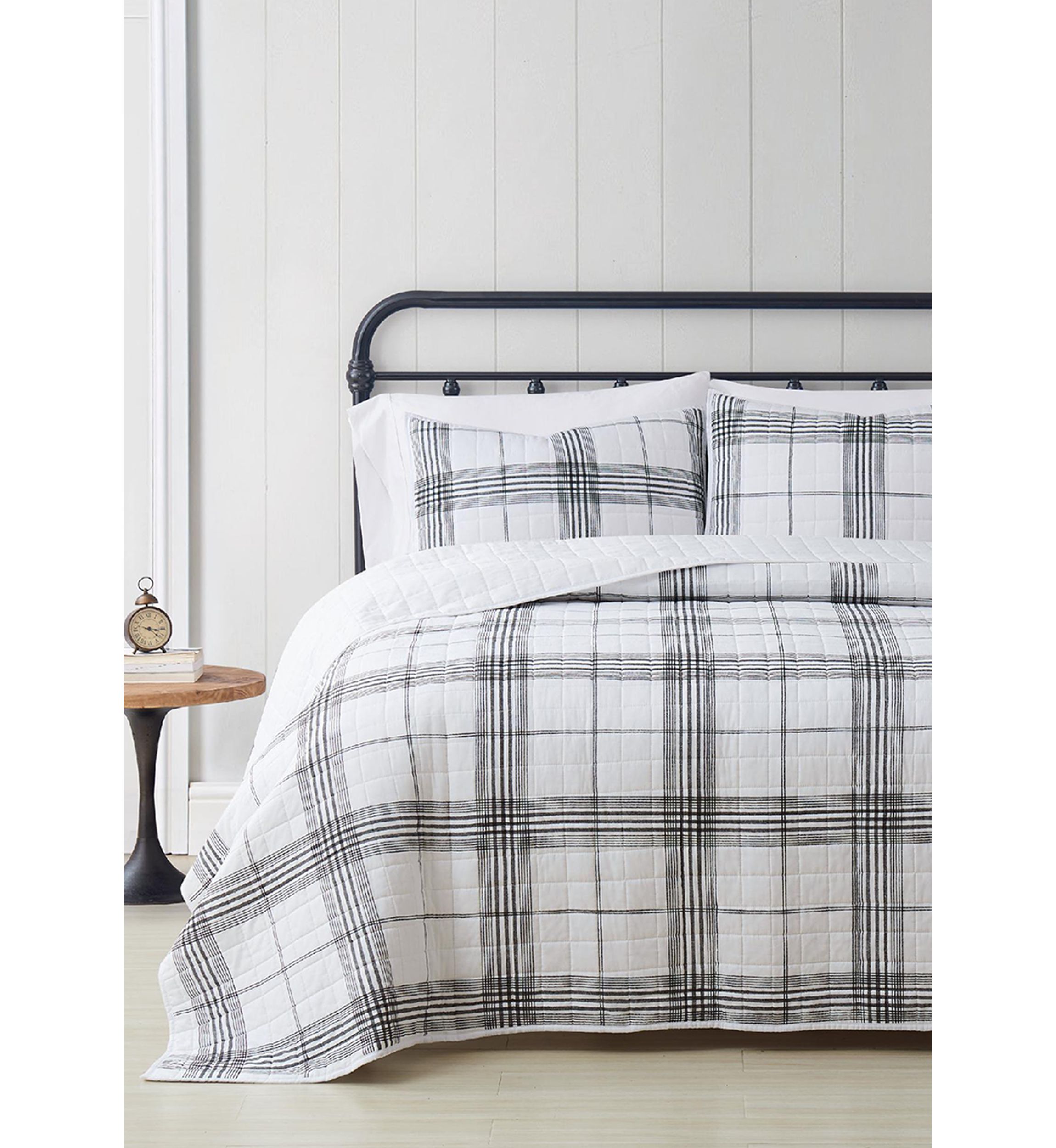 Cottage Plaid Quilt Set