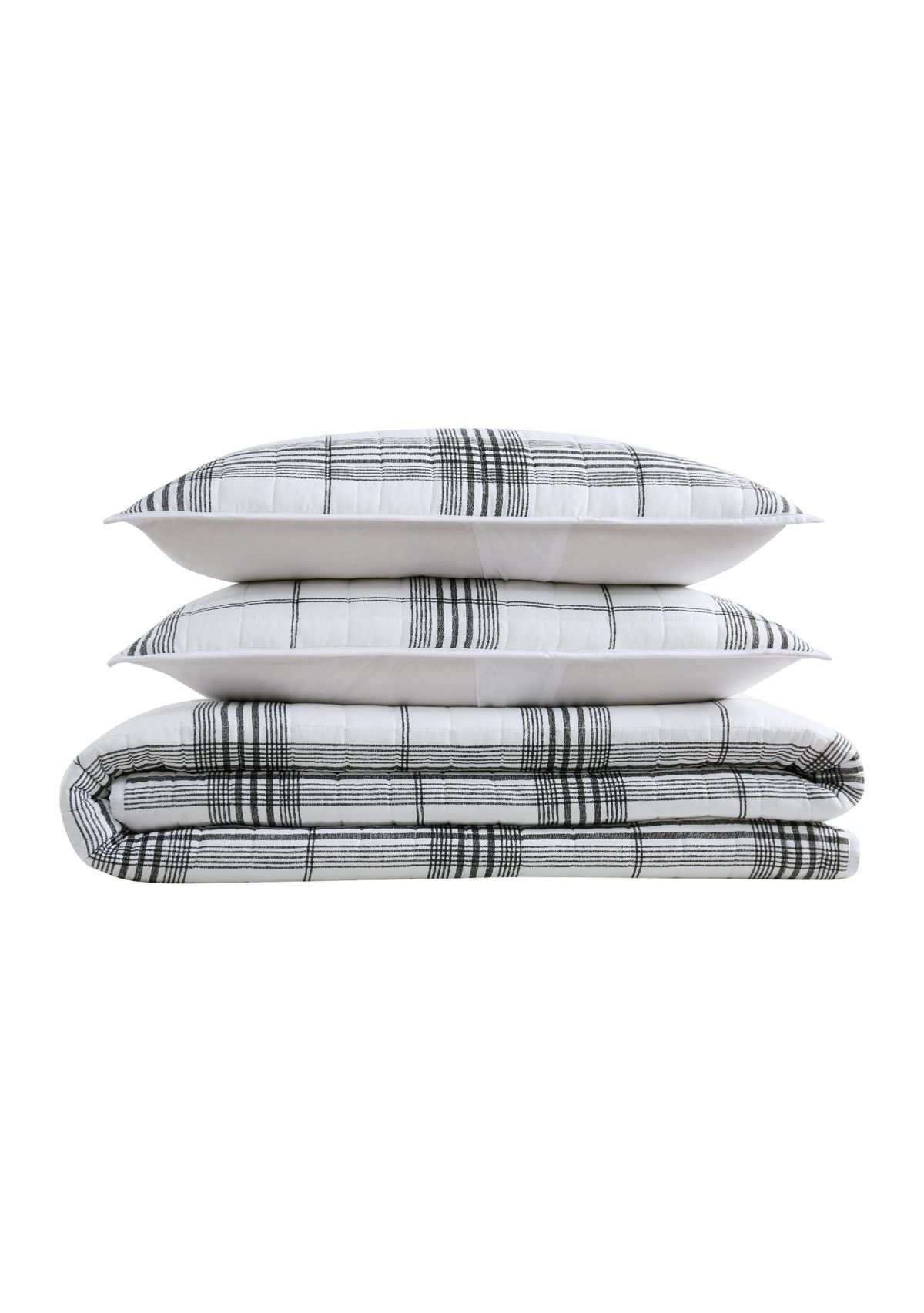 Cottage Plaid Quilt Set