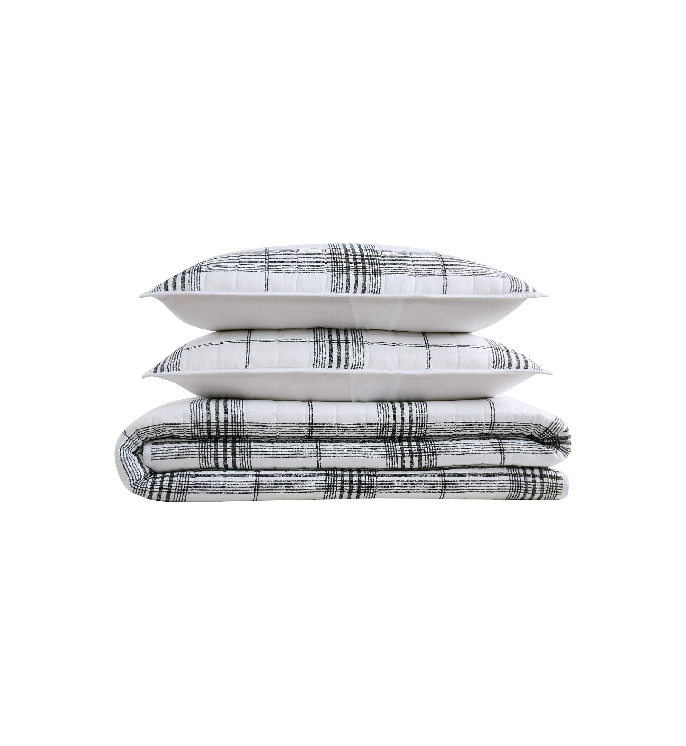Cottage Plaid Quilt Set