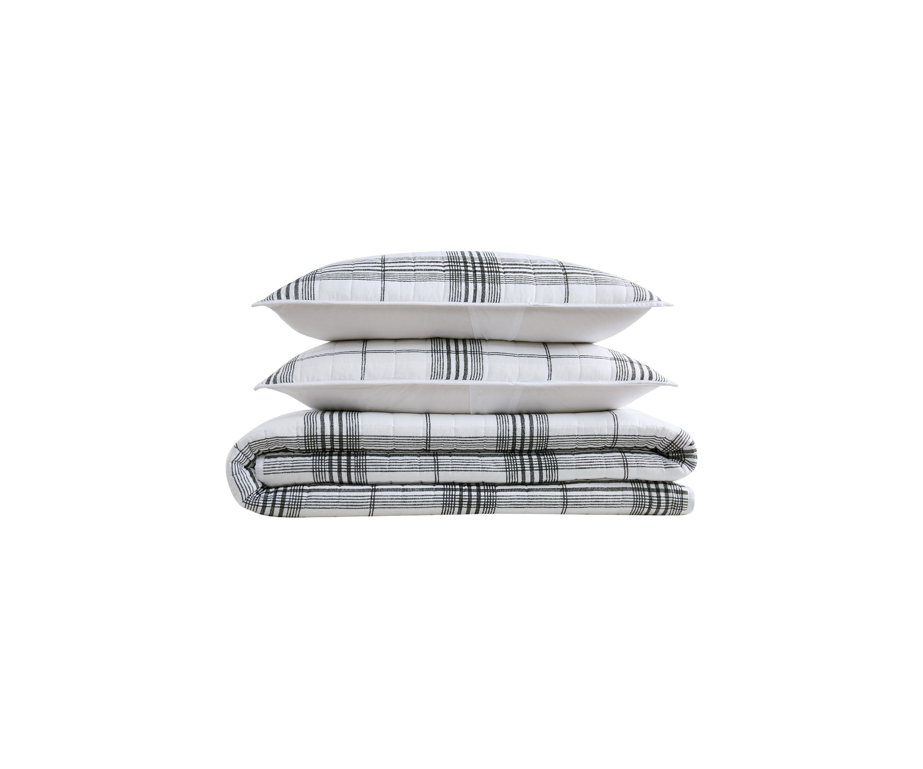 Cottage Plaid Quilt Set
