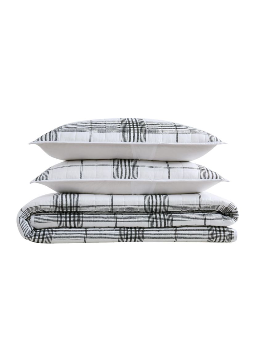 Cottage Plaid Quilt Set