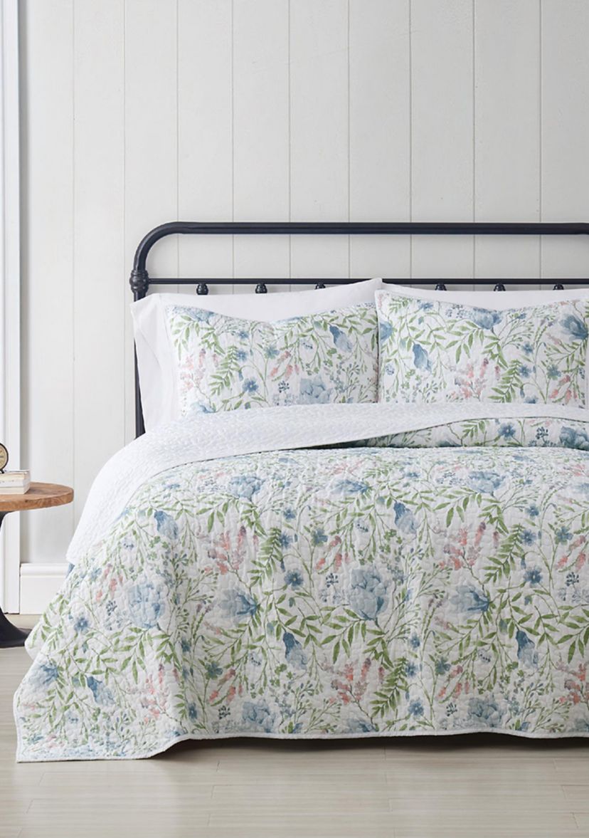 Field Floral Quilt Set