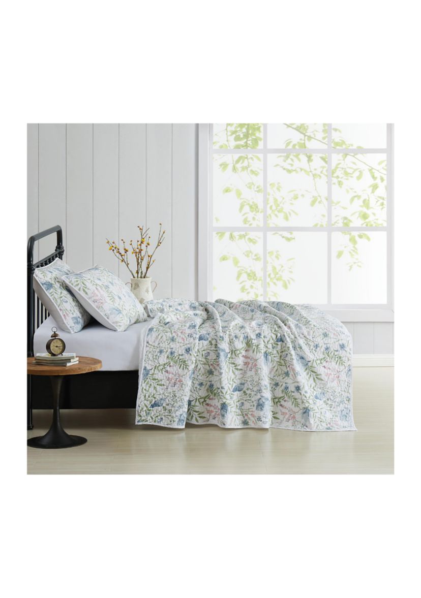 Field Floral Quilt Set