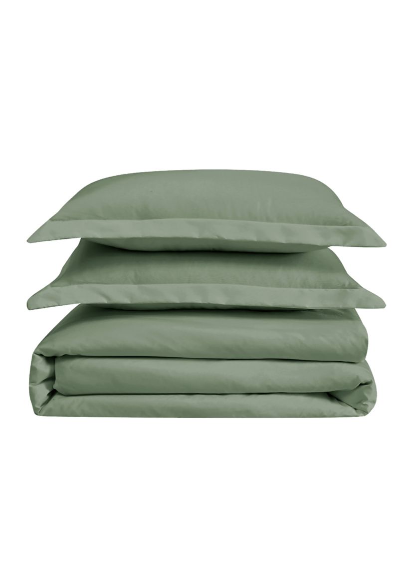 Heritage Solid Duvet Cover Set