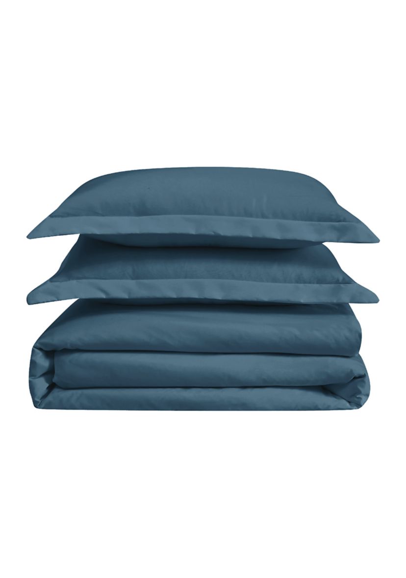 Heritage Solid Duvet Cover Set