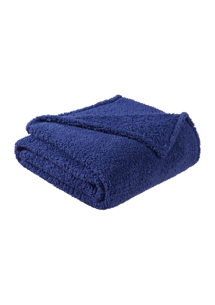 Brooklyn Loom Marshmallow Sherpa Throw Blanket