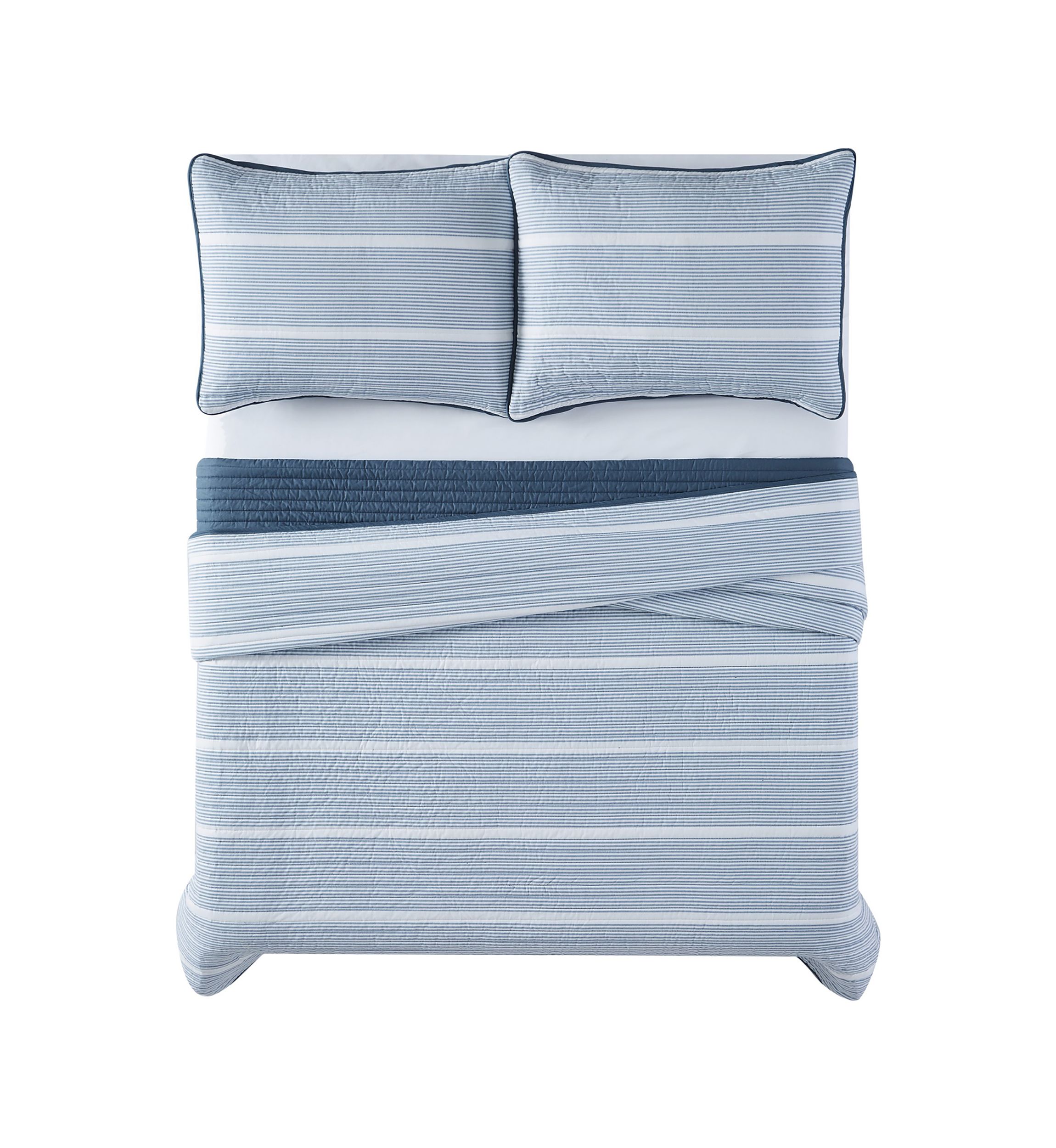 Niari Yarn Dye Stripe Quilt Set
