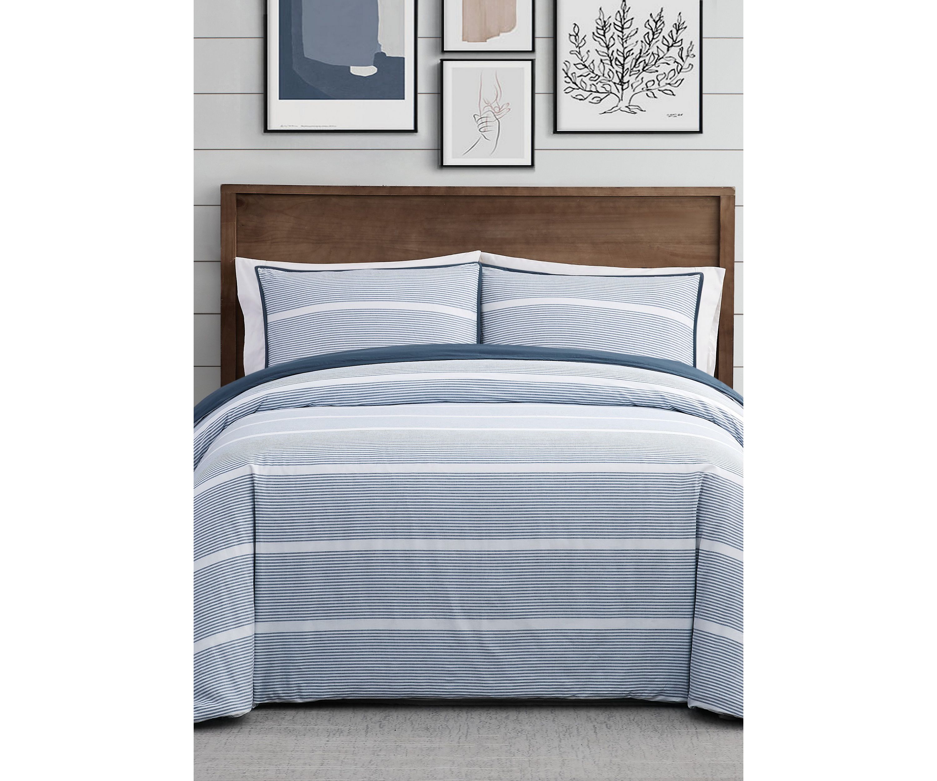 Niari Yarn Dye Stripe Duvet Set