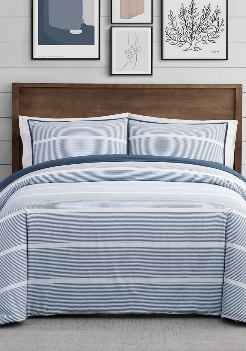 Niari Yarn Dye Stripe Duvet Set