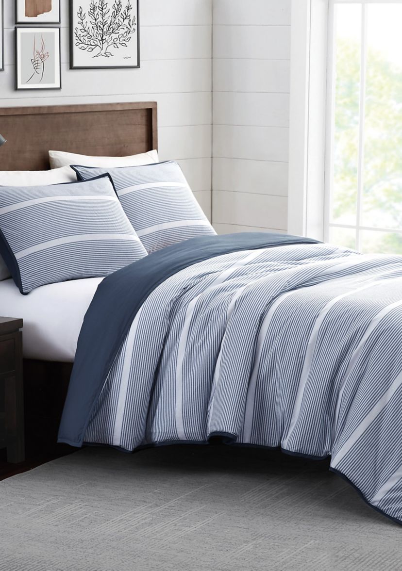 Niari Yarn Dye Stripe Duvet Set