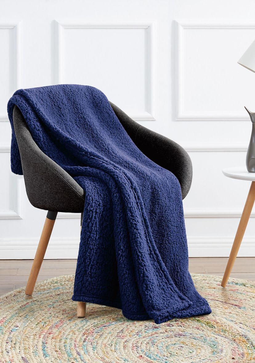 Cloud Sherpa Throw Blanket