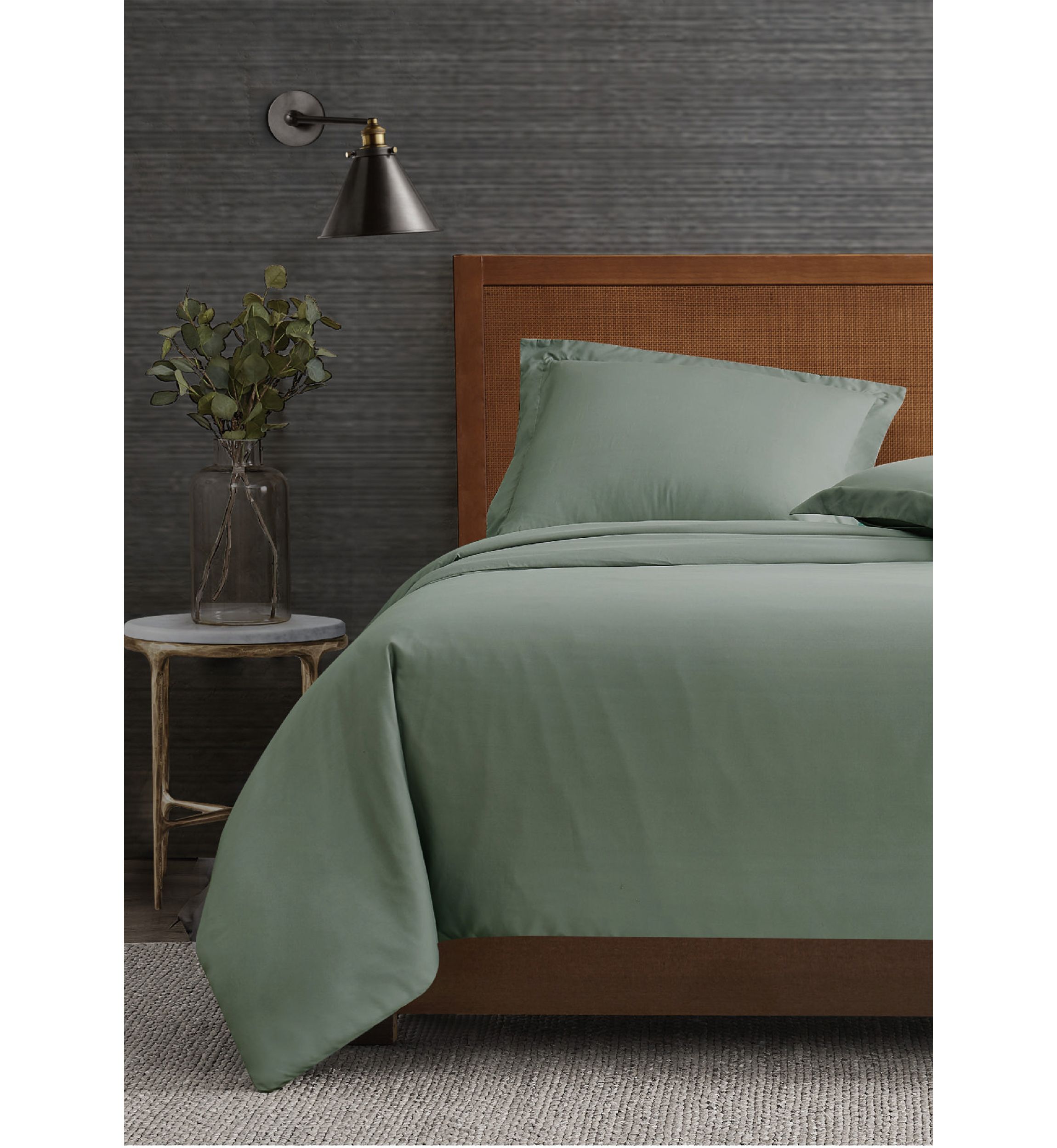 Garment Wash Solid Duvet Set