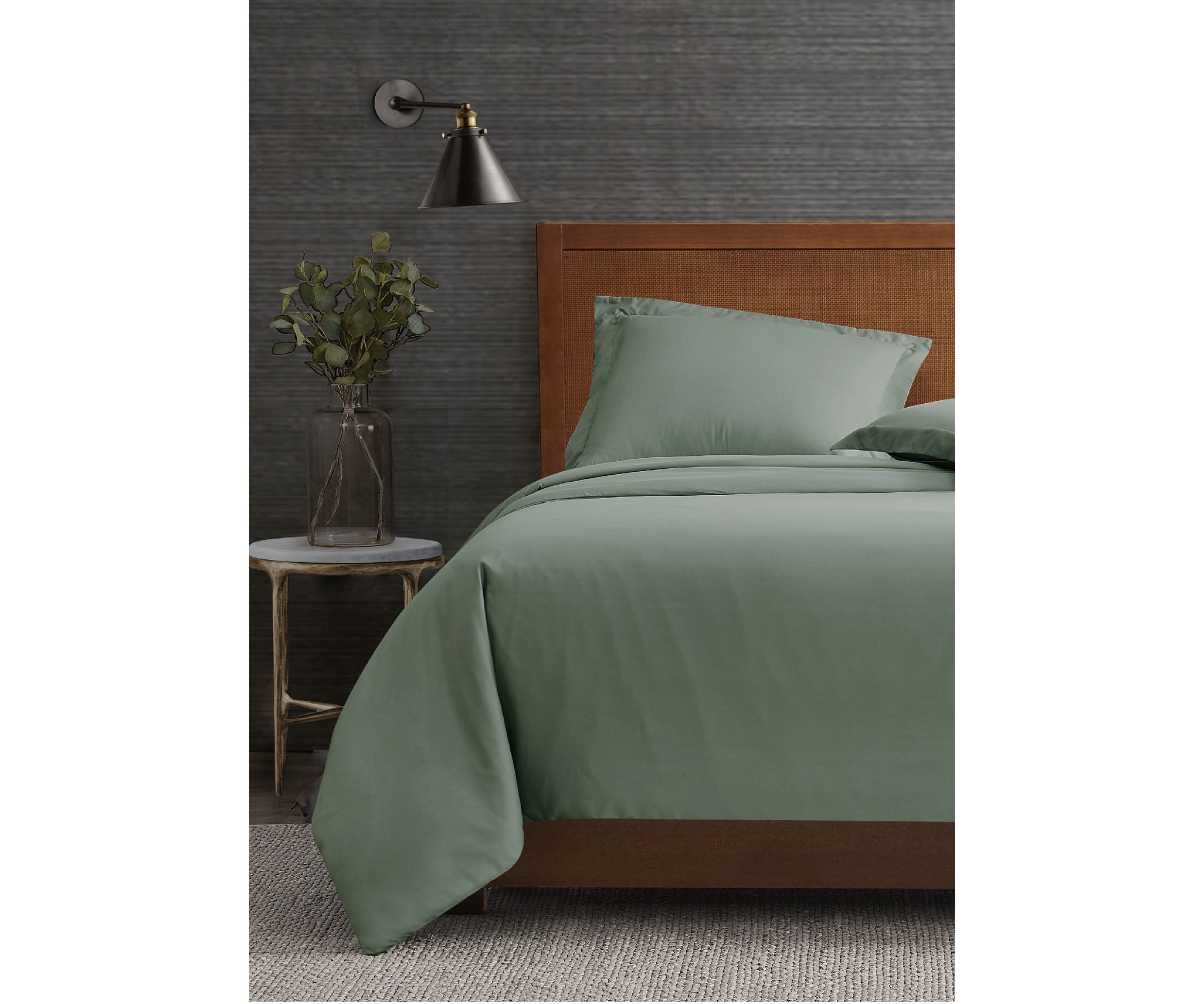 Garment Wash Solid Duvet Set
